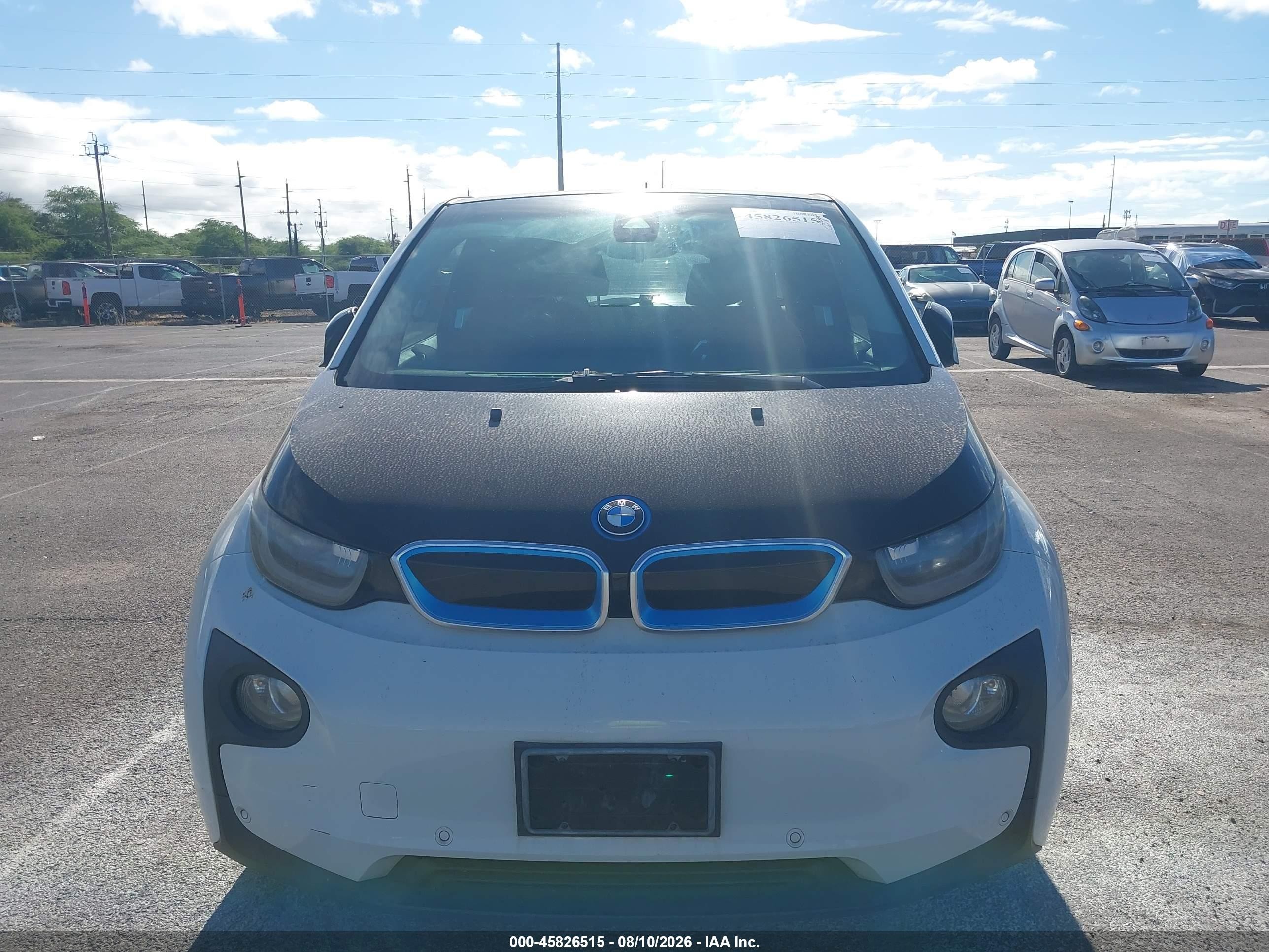2015 Bmw I3 Base W/range Extender Белый vin: WBY1Z4C56FV279196