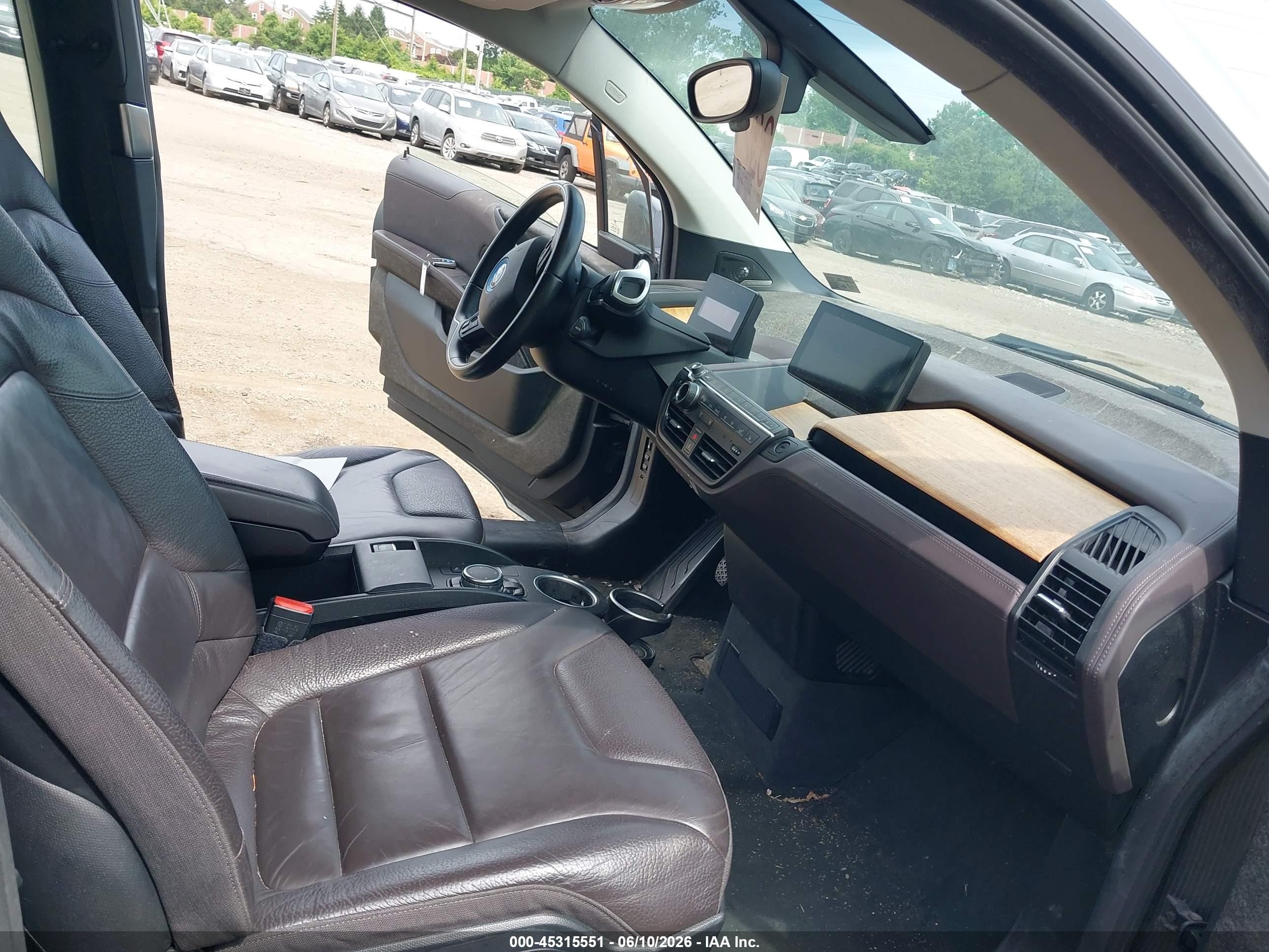 2015 Bmw I3 Base W/range Extender Silver vin: WBY1Z4C56FV503101