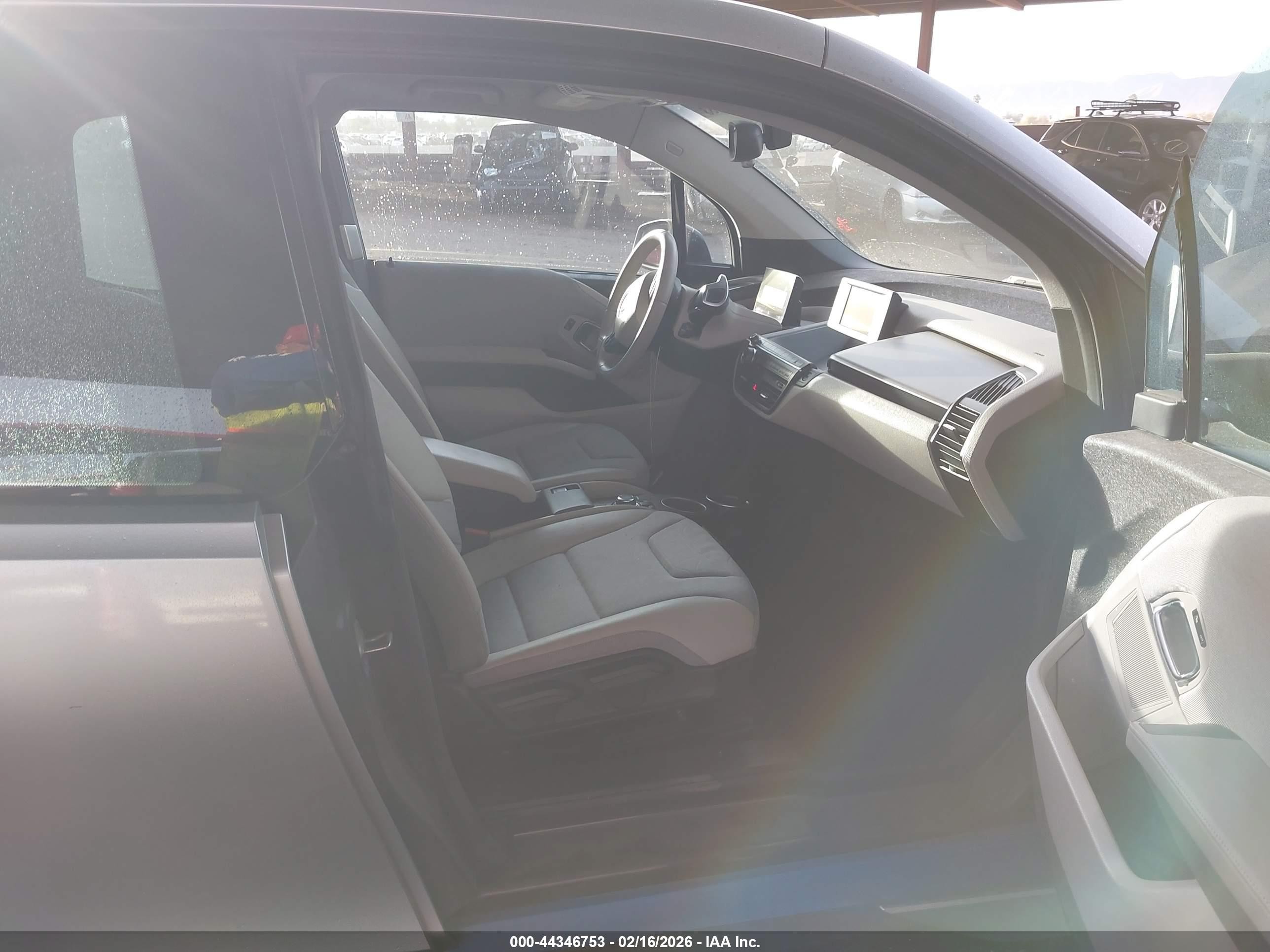 2015 Bmw I3 Base W/range Extender Silver vin: WBY1Z4C56FV504099