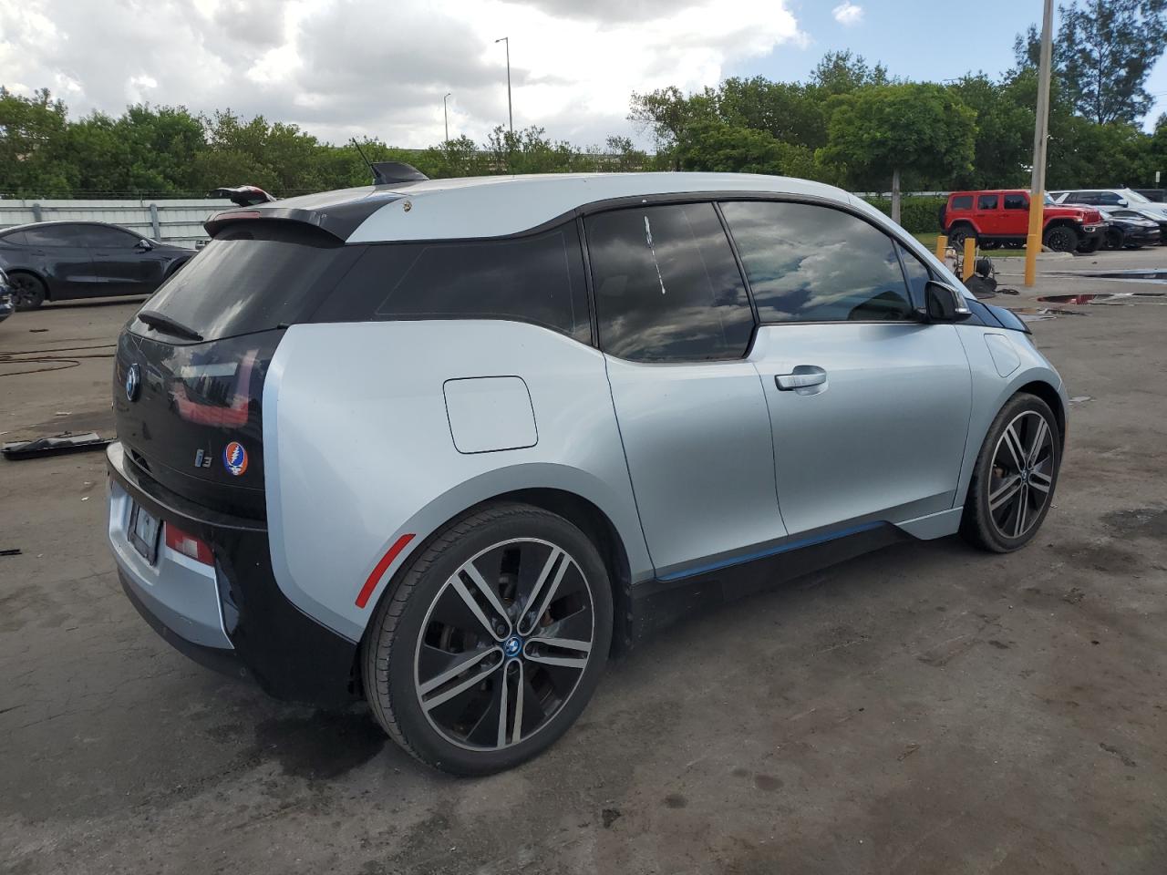 2015 Bmw I3 Rex Gray vin: WBY1Z4C56FV504720
