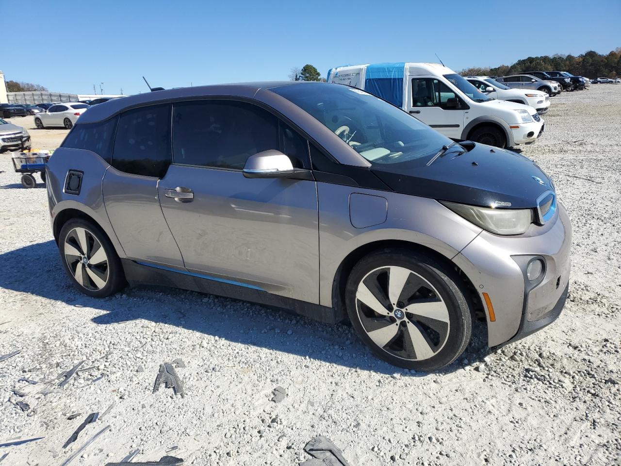 2014 Bmw I3 Rex Gray vin: WBY1Z4C57EV272997