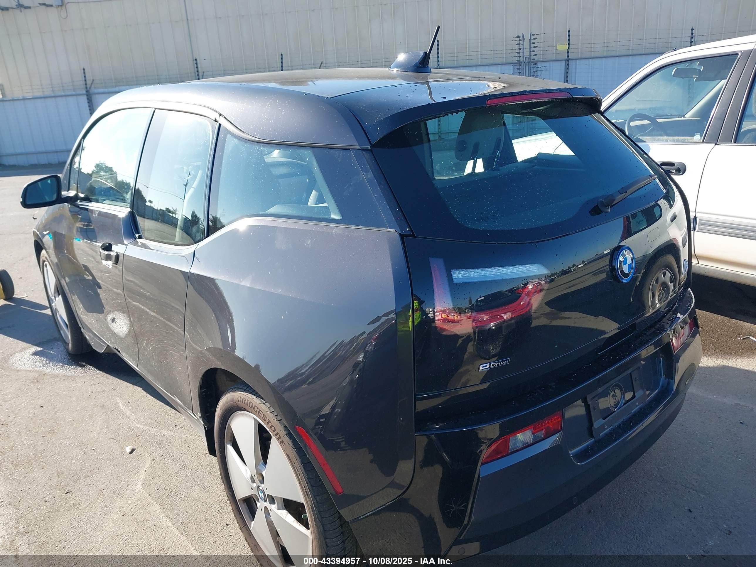 2014 Bmw I3 Base W/range Extender Gray vin: WBY1Z4C57EV275995