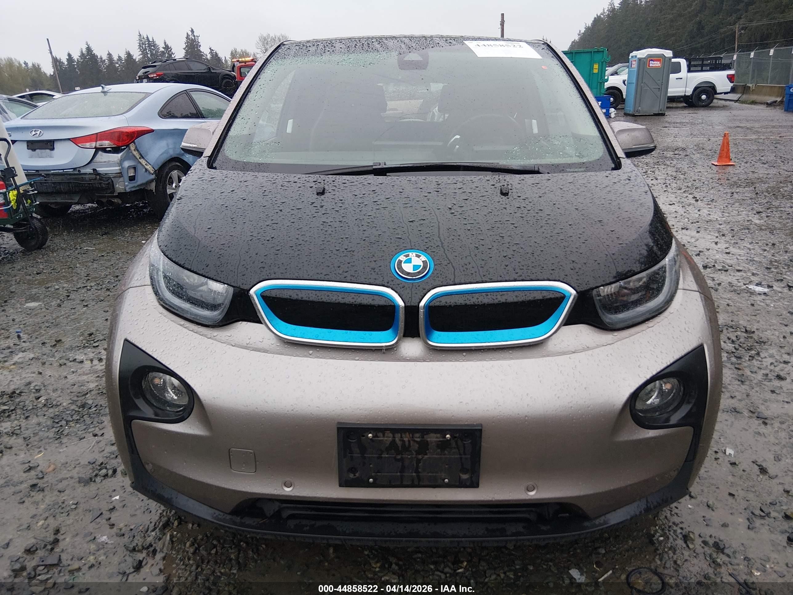 2015 Bmw I3 Base W/range Extender Tan vin: WBY1Z4C57FV277909