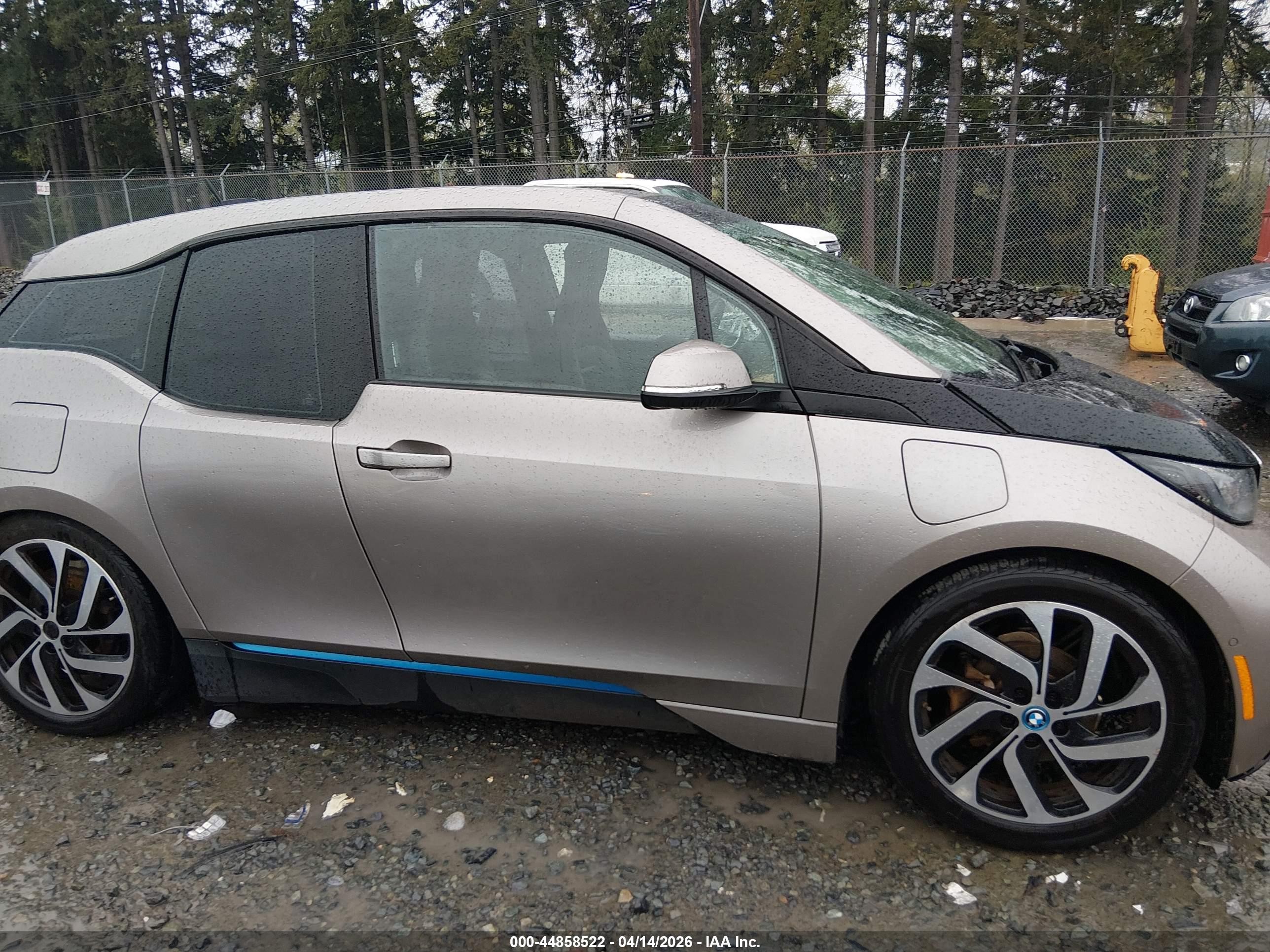 2015 Bmw I3 Base W/range Extender Tan vin: WBY1Z4C57FV277909