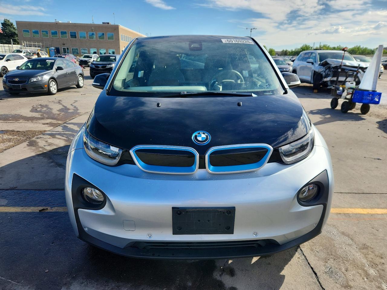 2015 Bmw I3 Rex Silver vin: WBY1Z4C57FV504452