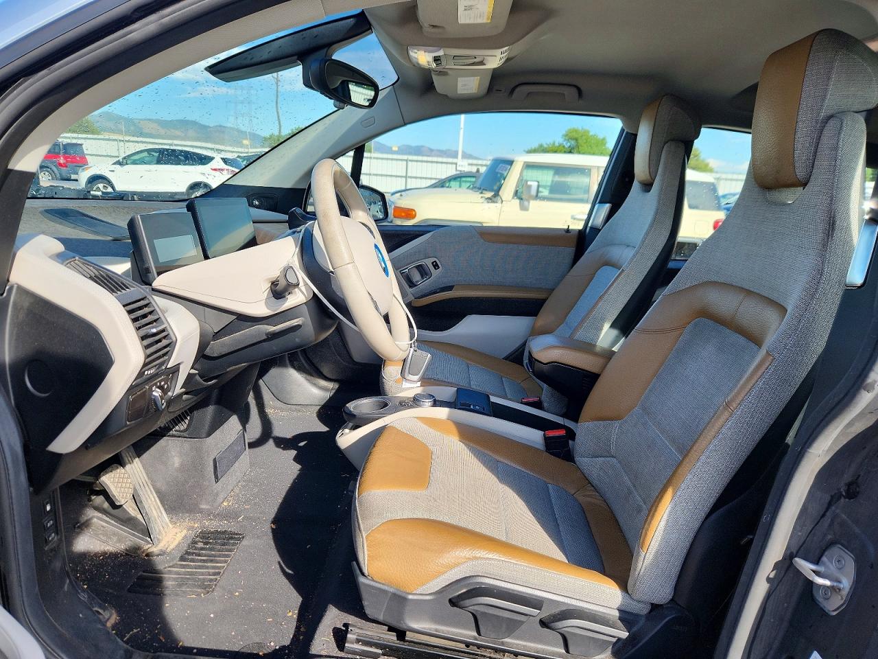 2015 Bmw I3 Rex Silver vin: WBY1Z4C57FV504452