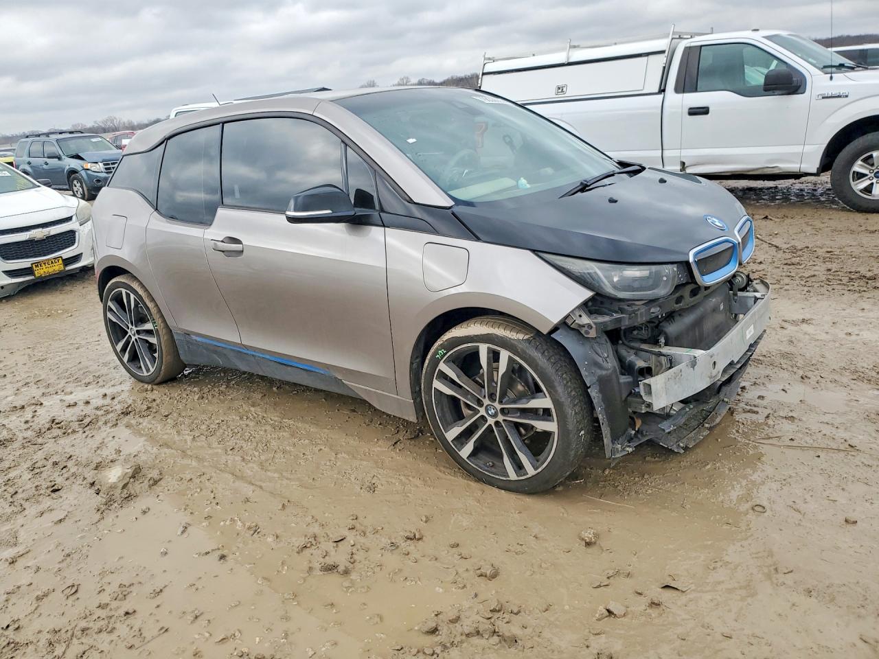 2015 Bmw I3 Rex Gold vin: WBY1Z4C58FV500846