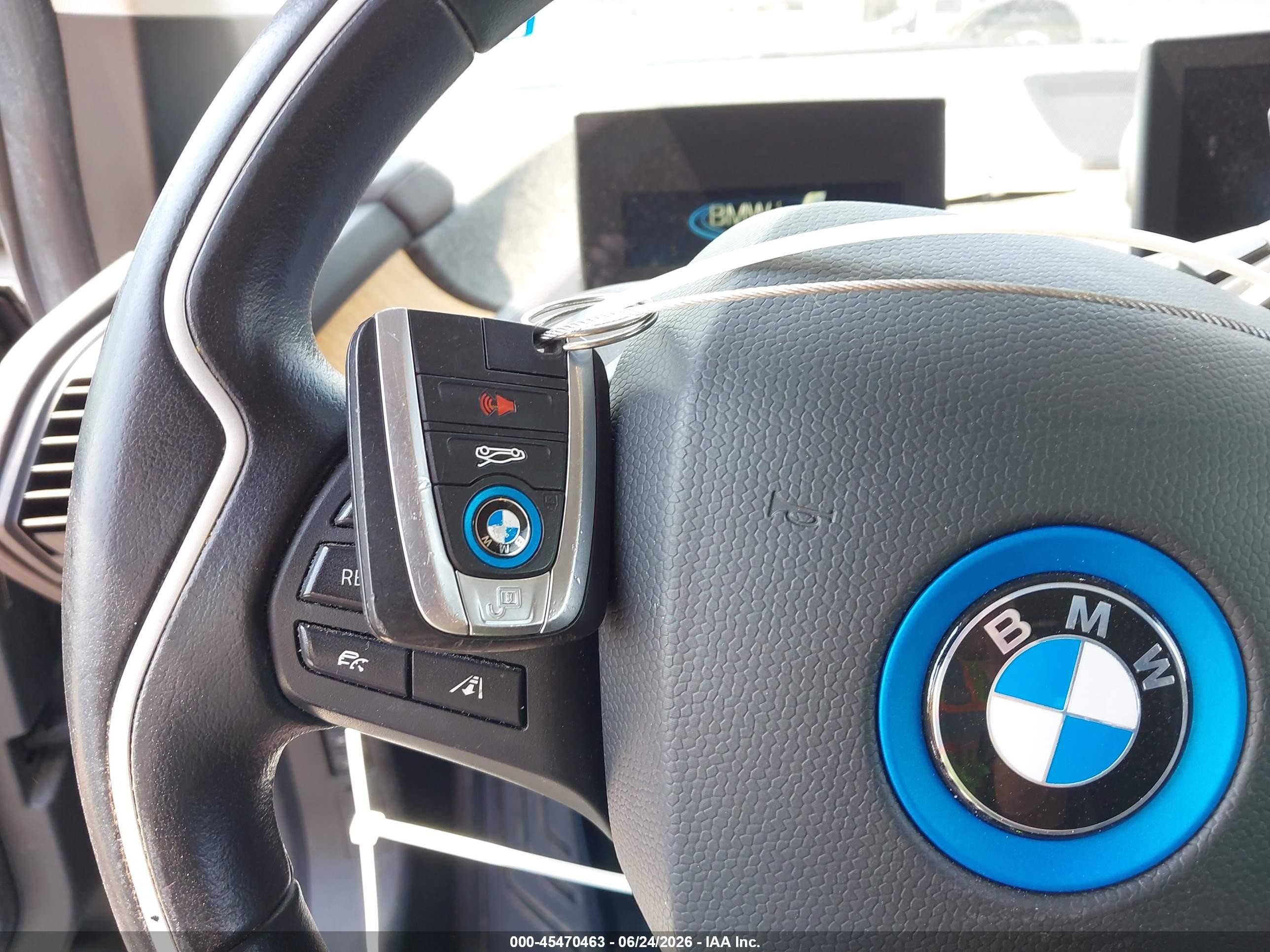 2015 Bmw I3 Base W/range Extender Gray vin: WBY1Z4C58FV503410