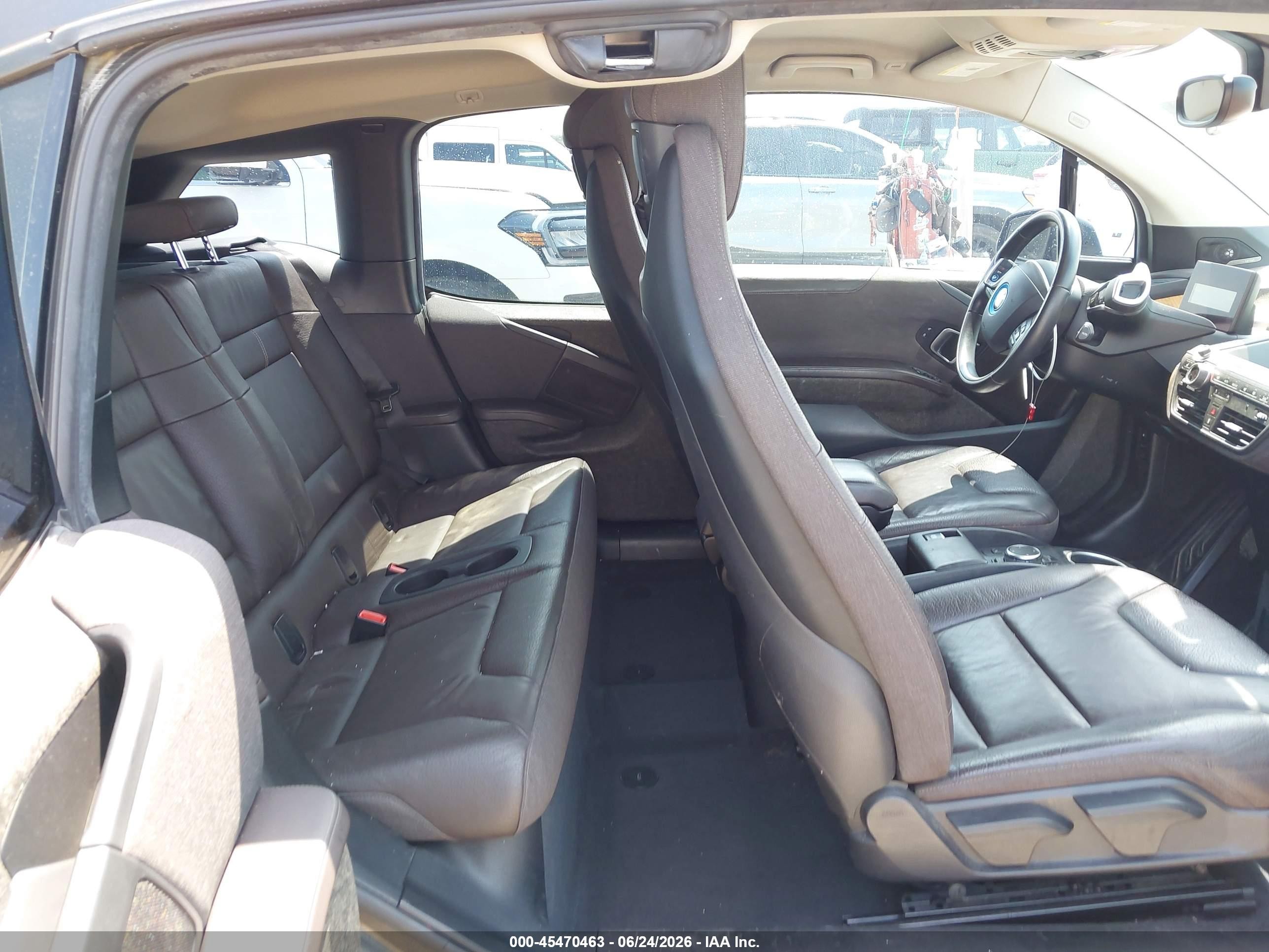 2015 Bmw I3 Base W/range Extender Gray vin: WBY1Z4C58FV503410