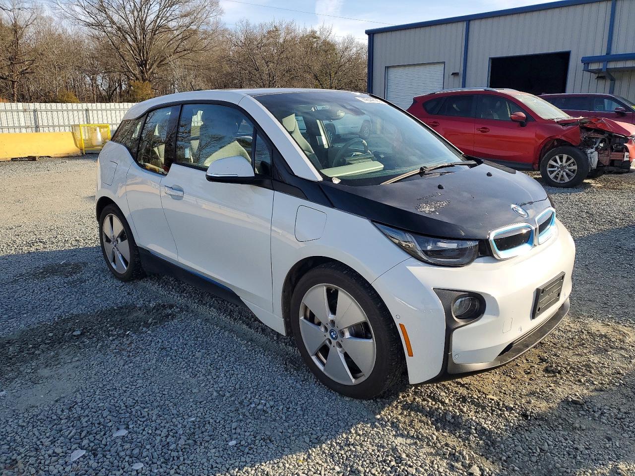 2014 Bmw I3 Rex White vin: WBY1Z4C59EV274685