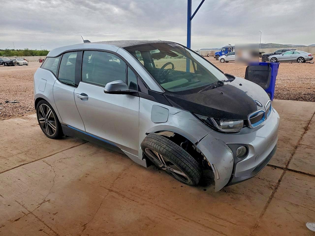 2014 Bmw I3 Rex Silver vin: WBY1Z4C59EV277019