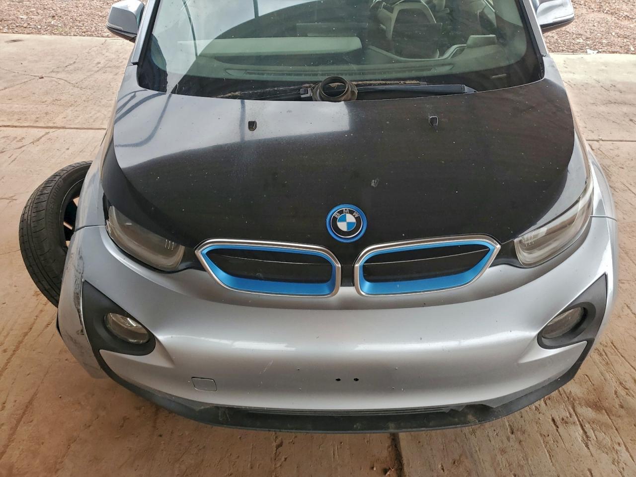 2014 Bmw I3 Rex Silver vin: WBY1Z4C59EV277019