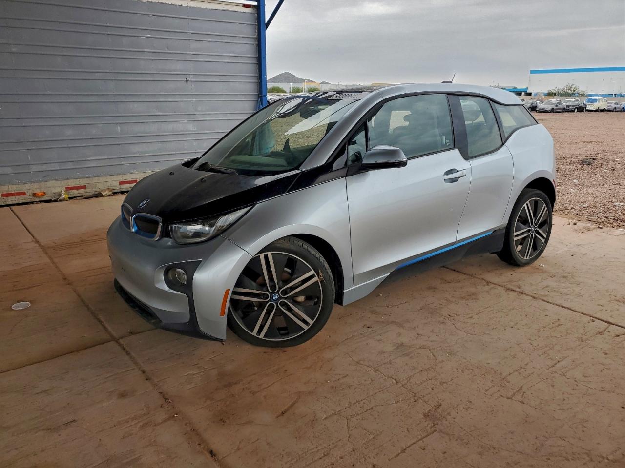 2014 Bmw I3 Rex Silver vin: WBY1Z4C59EV277019