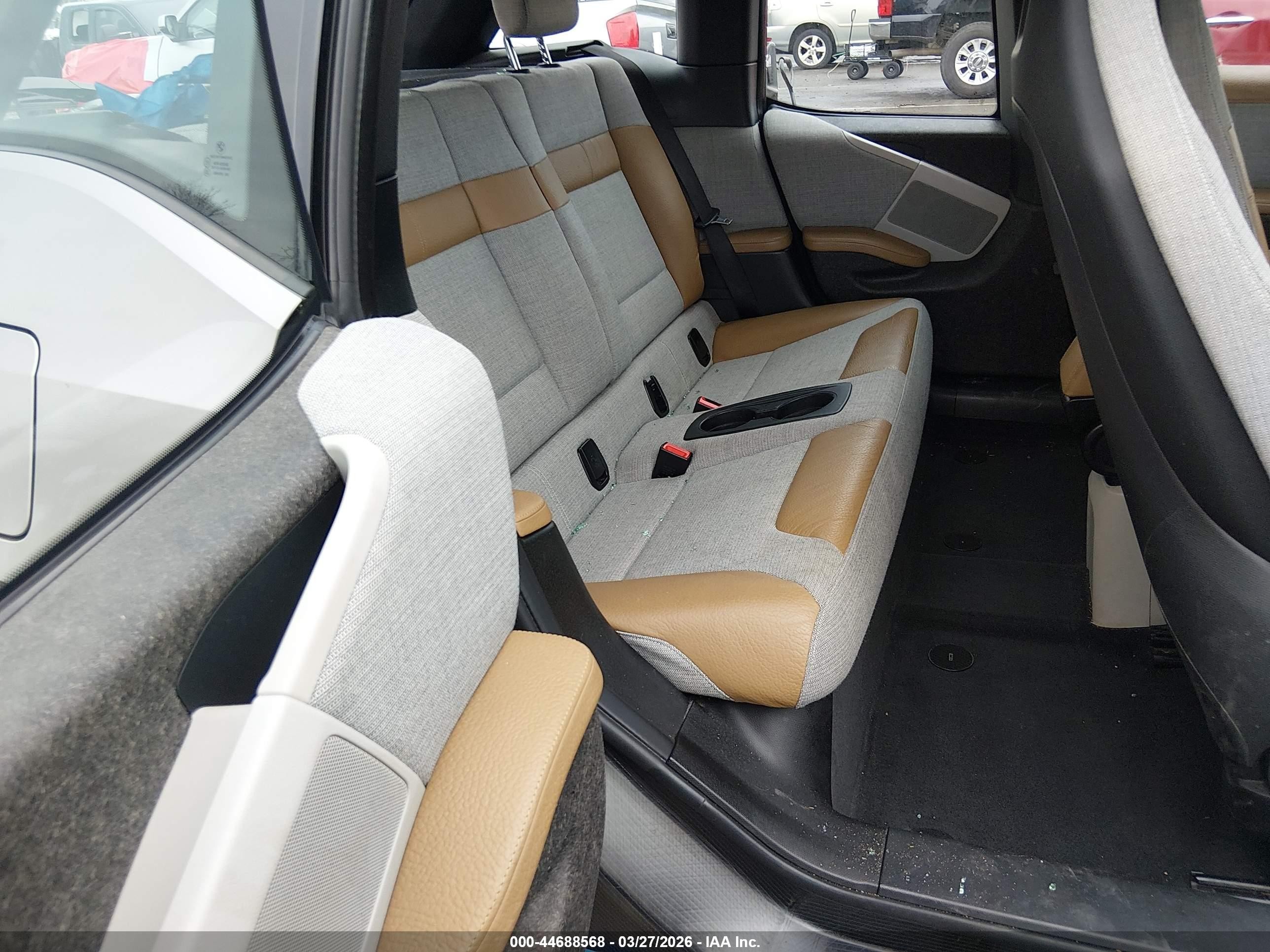 2014 Bmw I3 Base W/range Extender Brown vin: WBY1Z4C59EVX62728