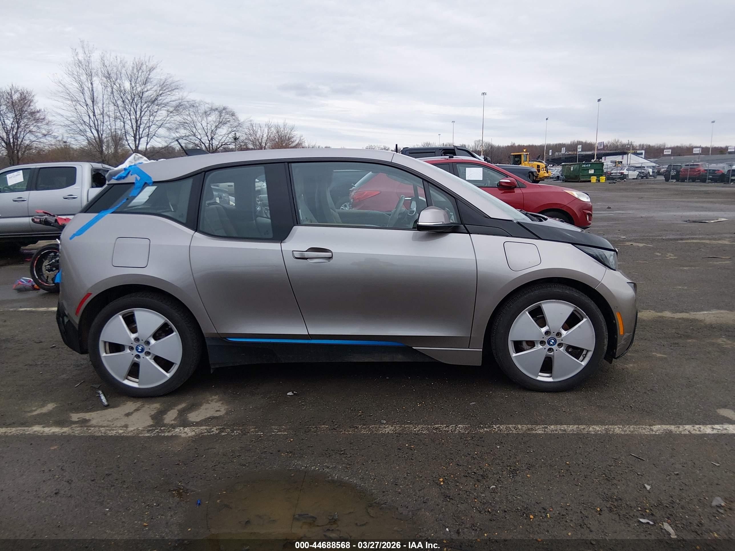 2014 Bmw I3 Base W/range Extender Brown vin: WBY1Z4C59EVX62728