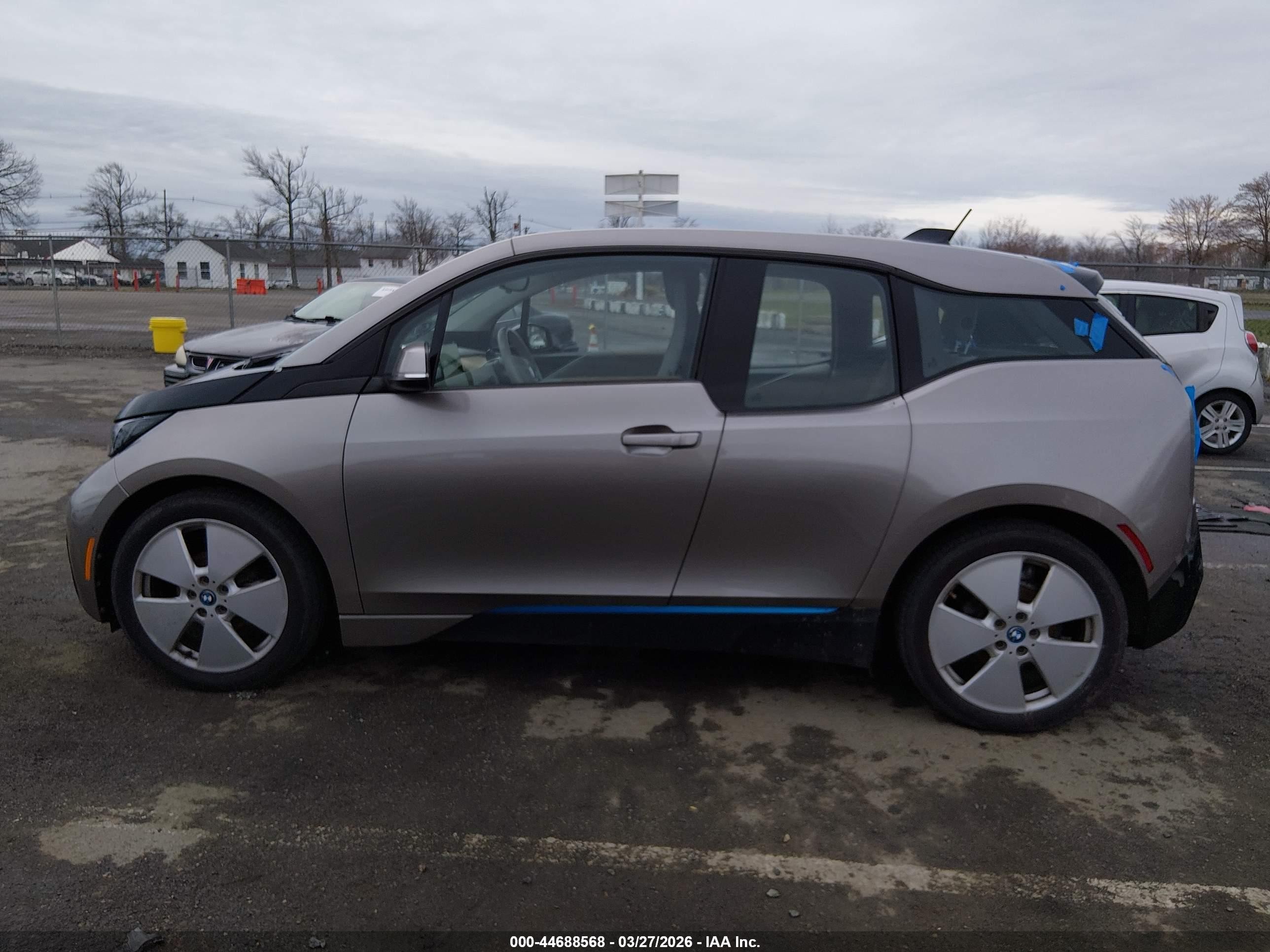 2014 Bmw I3 Base W/range Extender Brown vin: WBY1Z4C59EVX62728