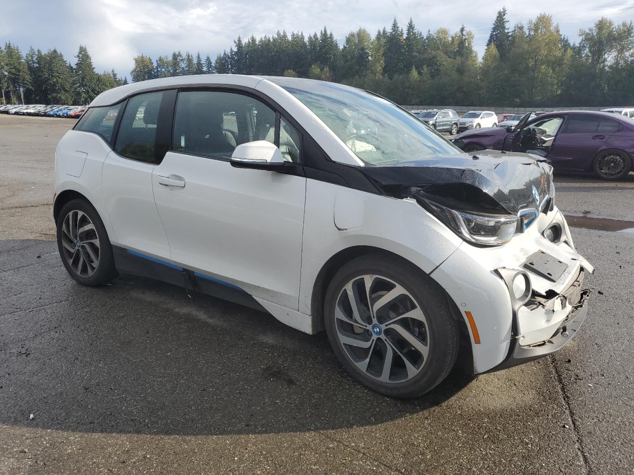 2015 Bmw I3 Rex White vin: WBY1Z4C59FV278222
