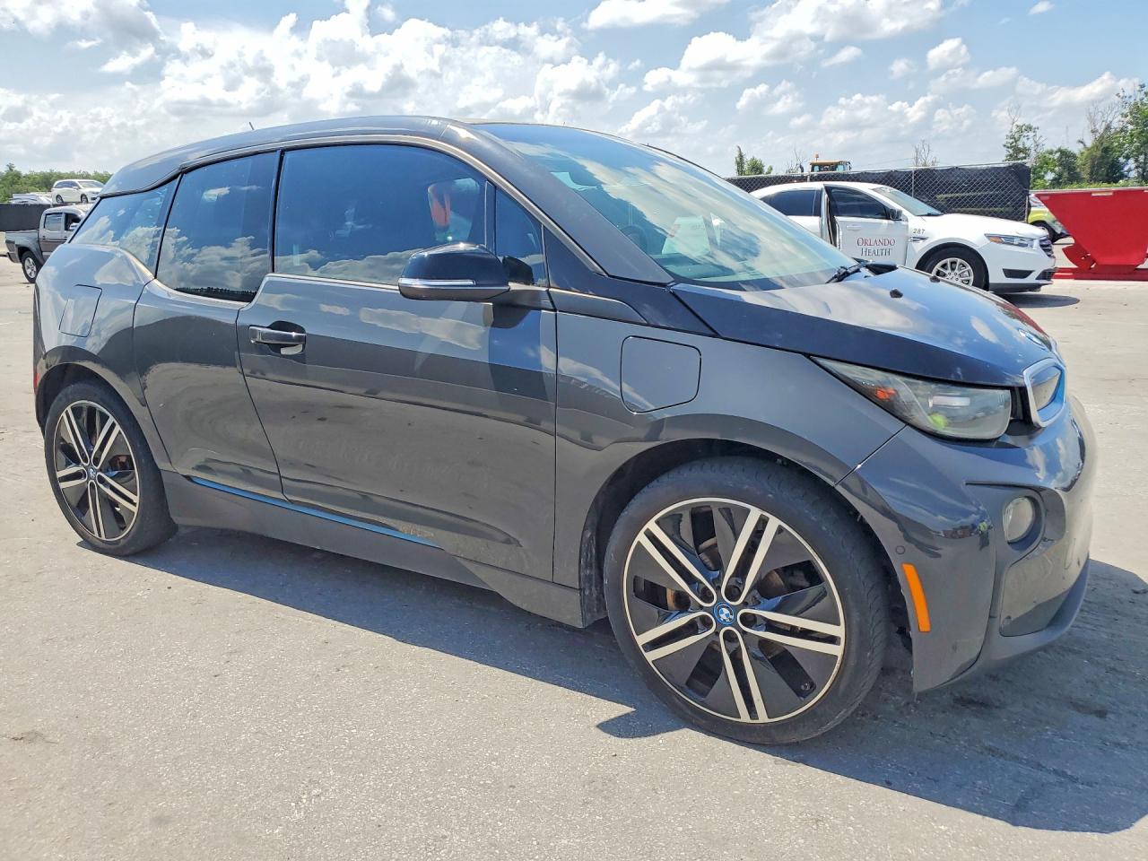 2015 Bmw I3 Rex Gray vin: WBY1Z4C59FV500841