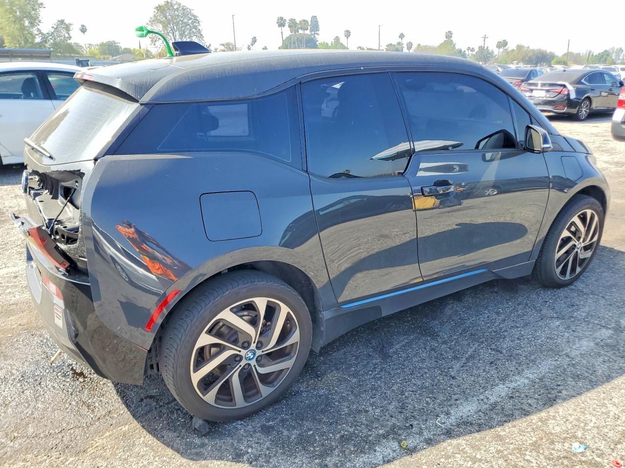 2015 Bmw I3 Rex Серый vin: WBY1Z4C59FV502654