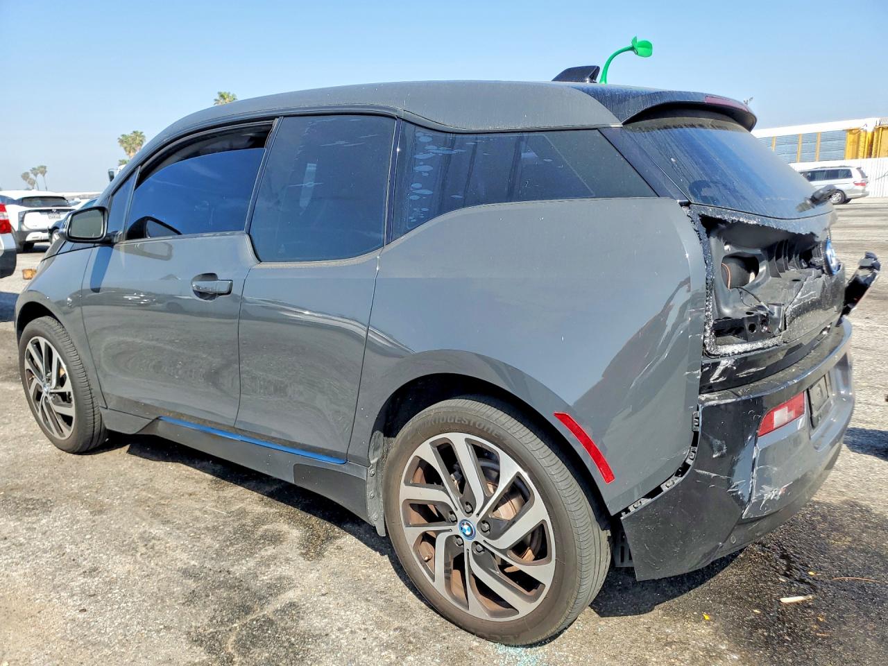 2015 Bmw I3 Rex Серый vin: WBY1Z4C59FV502654