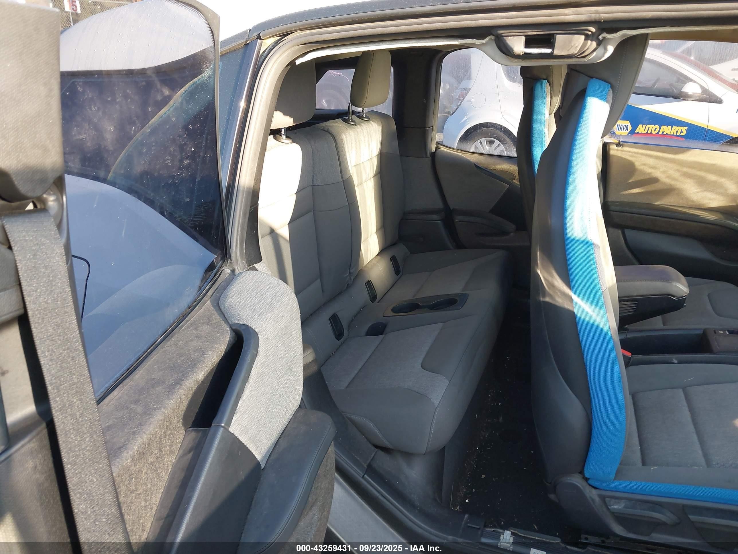 2014 Bmw I3 Base W/range Extender White vin: WBY1Z4C5XEV277739