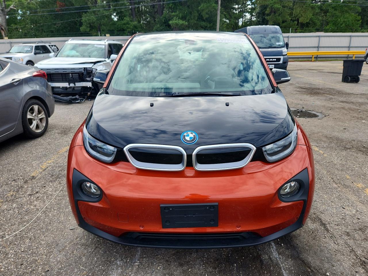 2015 Bmw I3 Rex Two Tone vin: WBY1Z4C5XFV504848