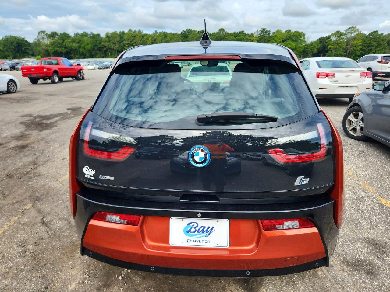 2015 Bmw I3 Rex Two Tone vin: WBY1Z4C5XFV504848