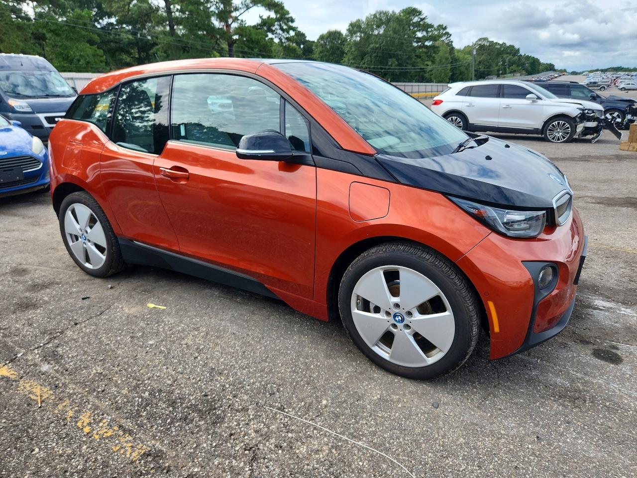 2015 Bmw I3 Rex Two Tone vin: WBY1Z4C5XFV504848