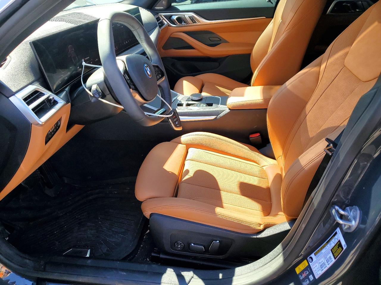 2025 Bmw I4 Edrive 40 Gray vin: WBY23HD08SFU24341