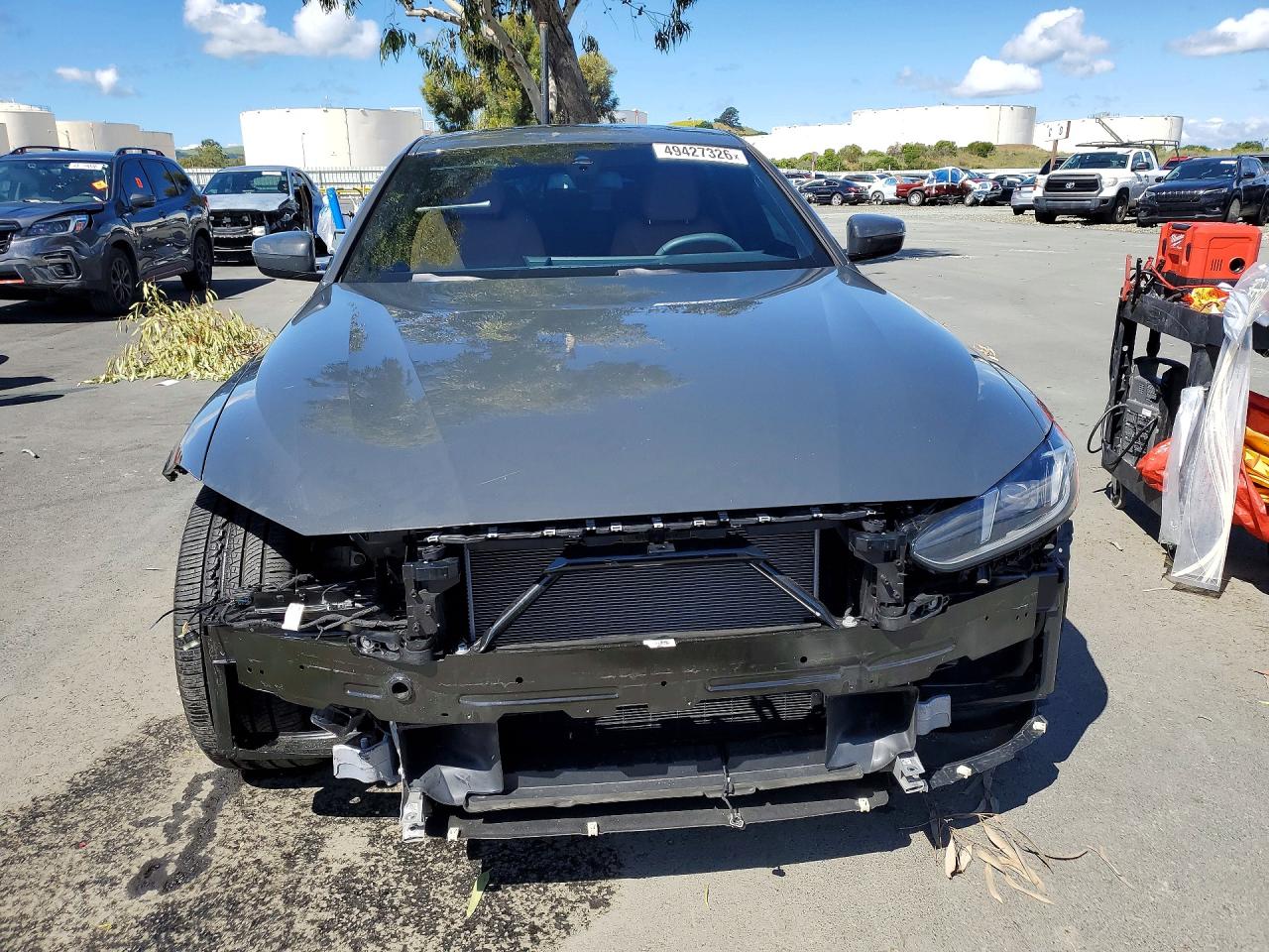 2025 Bmw I4 Edrive 40 Gray vin: WBY23HD08SFU24341
