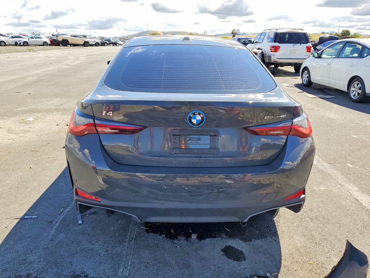 2025 Bmw I4 Edrive 40 Gray vin: WBY23HD08SFU24341