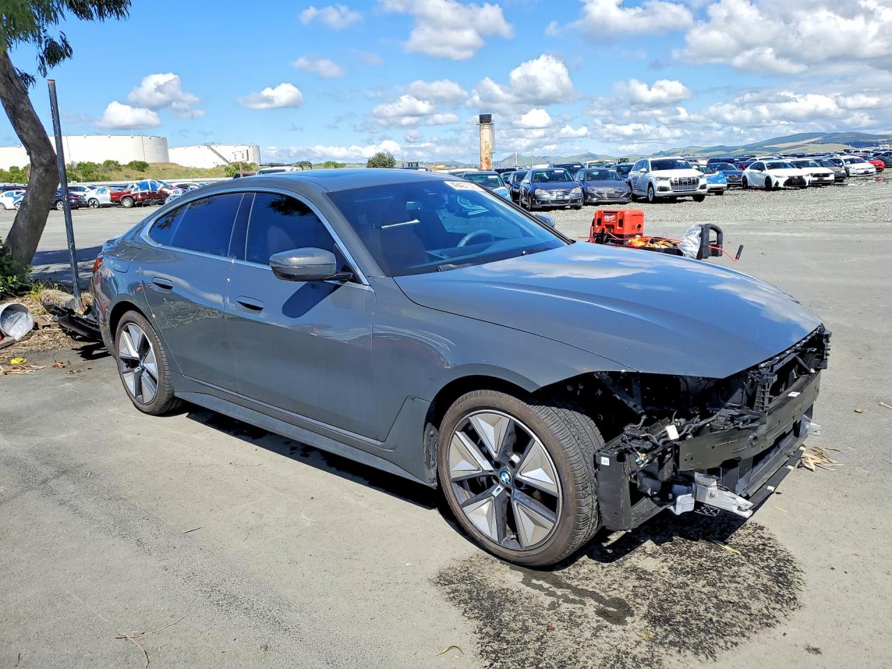 2025 Bmw I4 Edrive 40 Gray vin: WBY23HD08SFU24341
