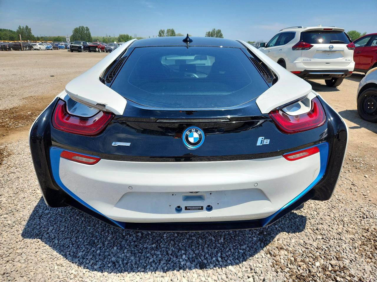 2015 Bmw I8 White vin: WBY2Z2C51FV392210