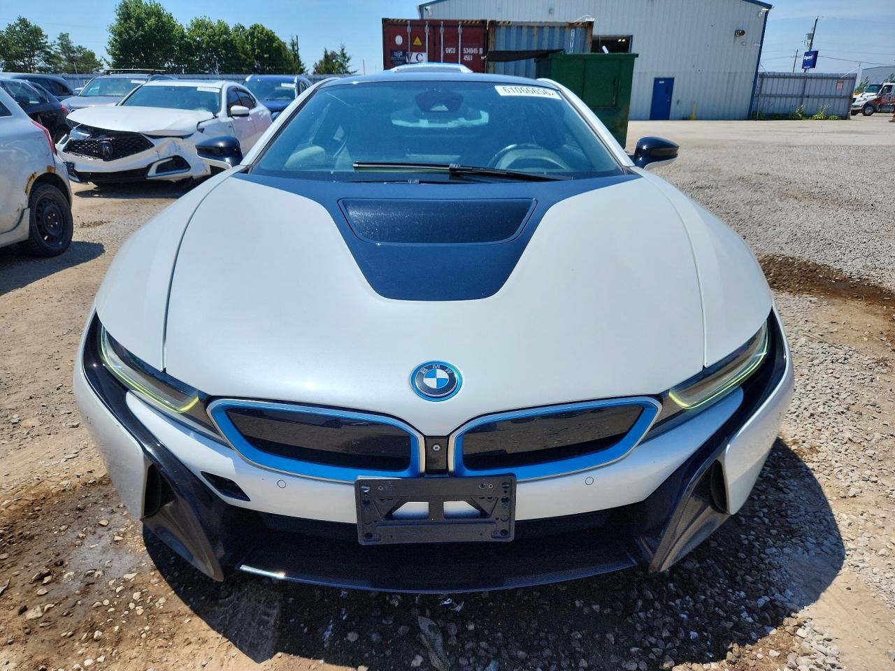 2015 Bmw I8 White vin: WBY2Z2C51FV392210