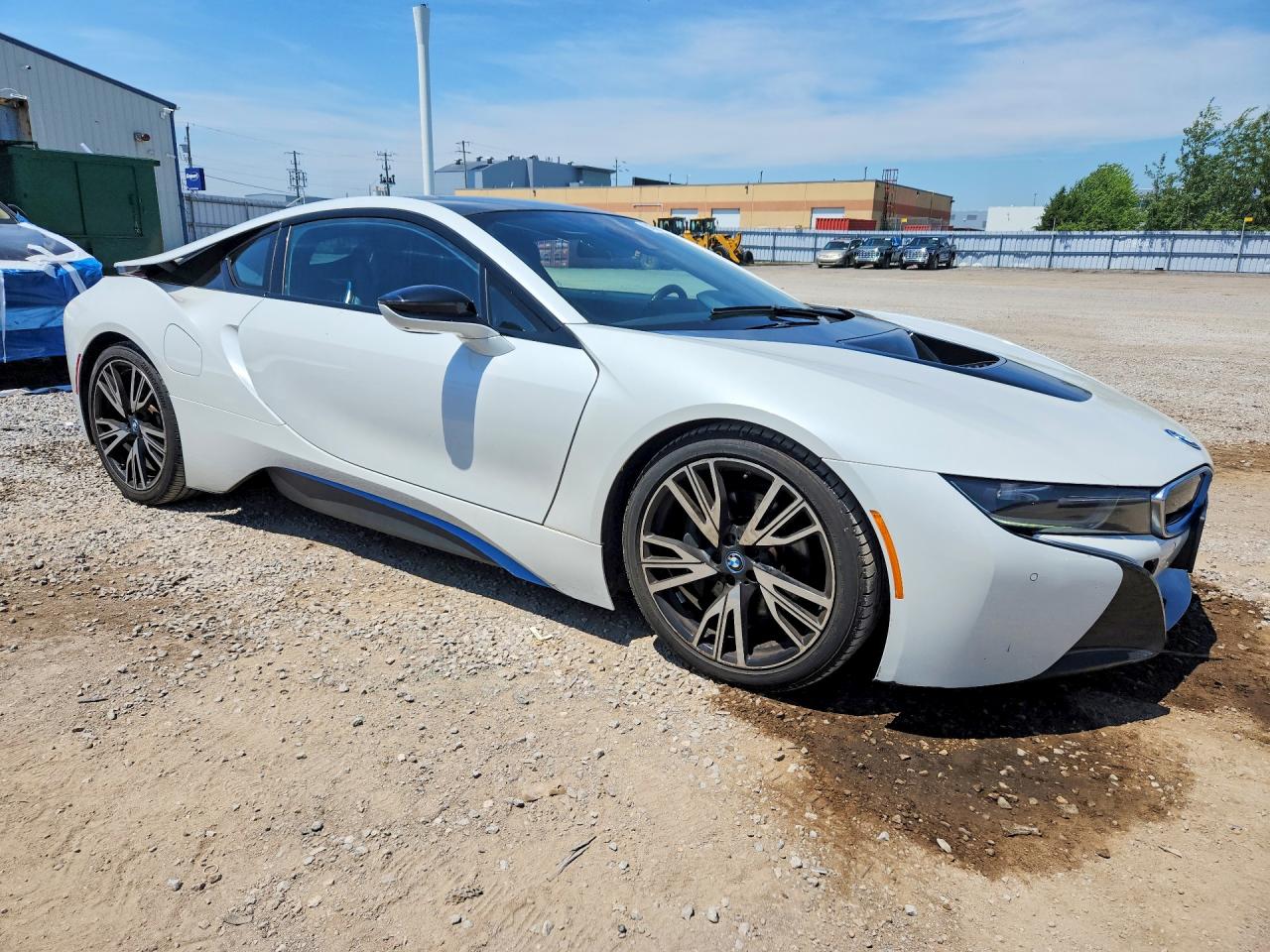 2015 Bmw I8 White vin: WBY2Z2C51FV392210