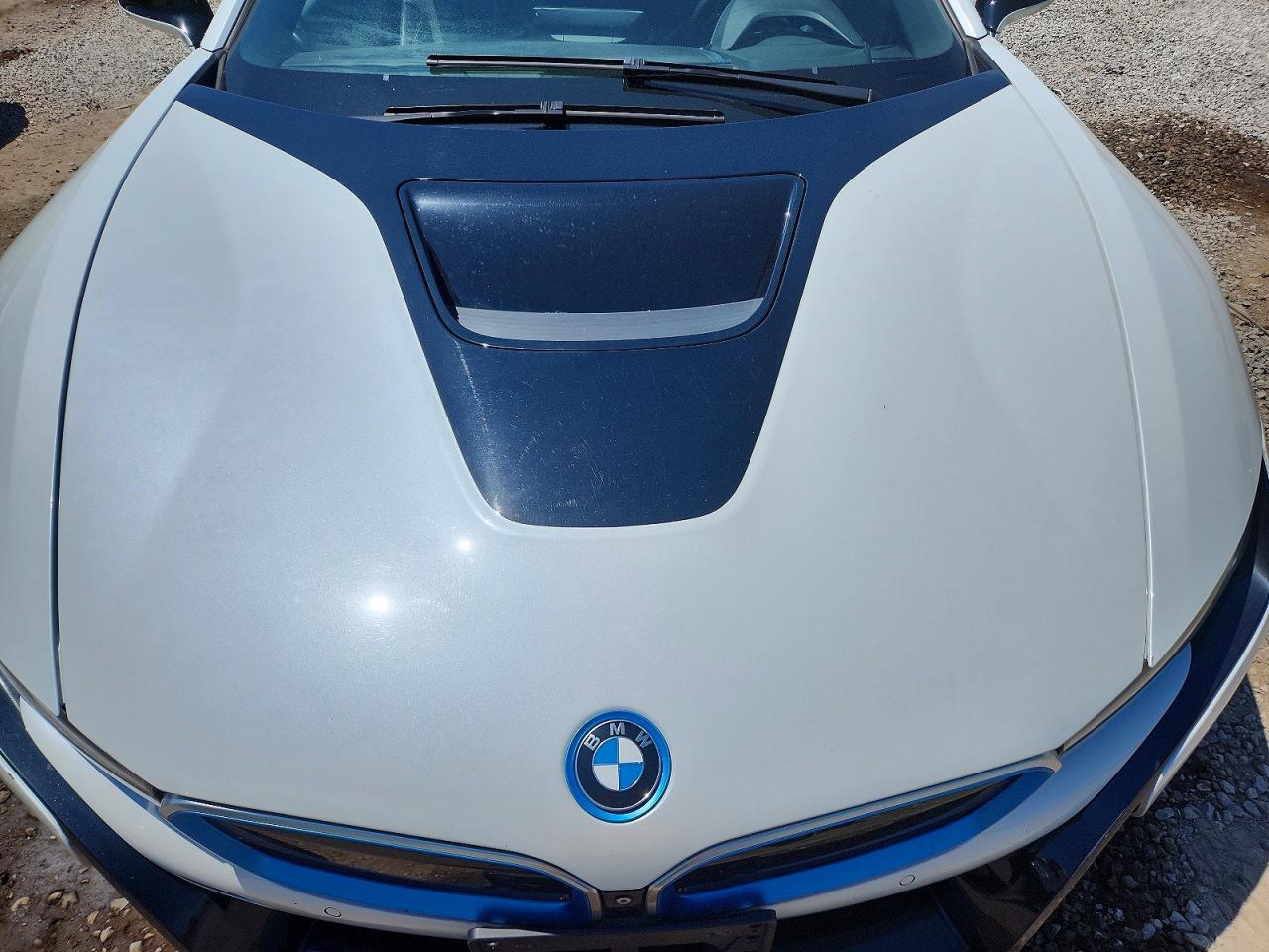 2015 Bmw I8 White vin: WBY2Z2C51FV392210