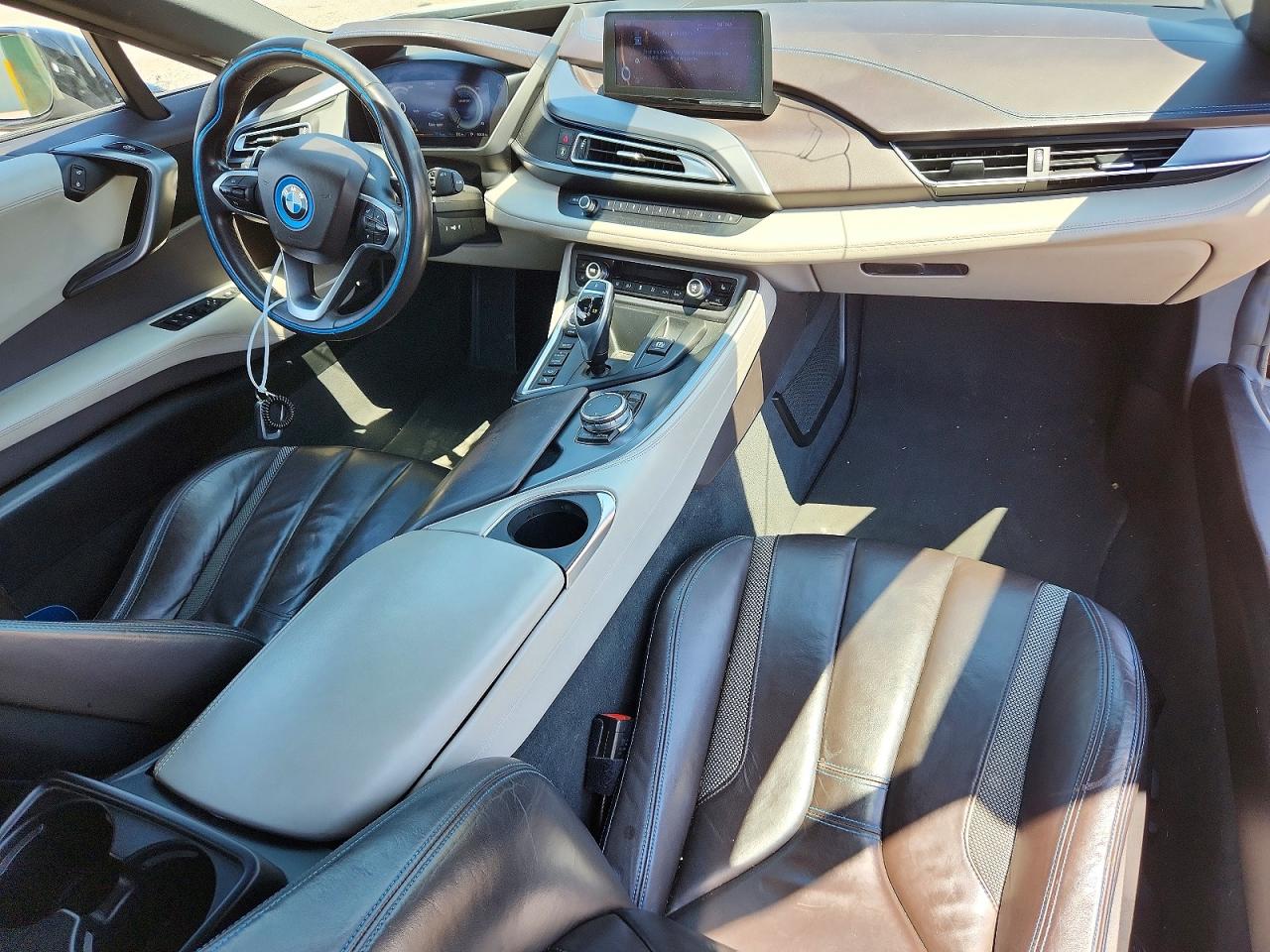 2015 Bmw I8 White vin: WBY2Z2C51FV392210