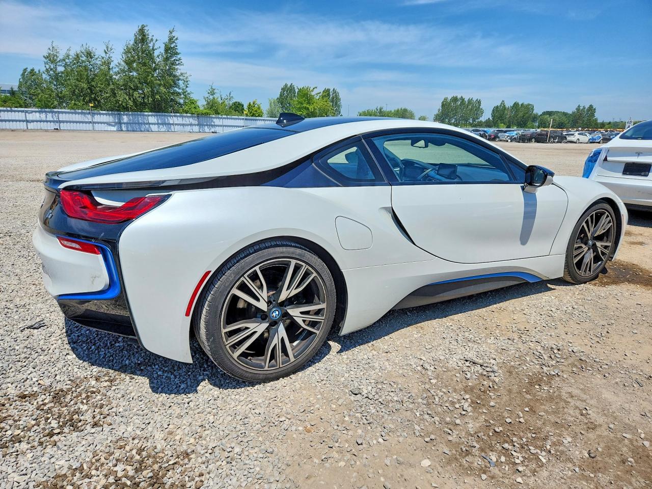 2015 Bmw I8 White vin: WBY2Z2C51FV392210