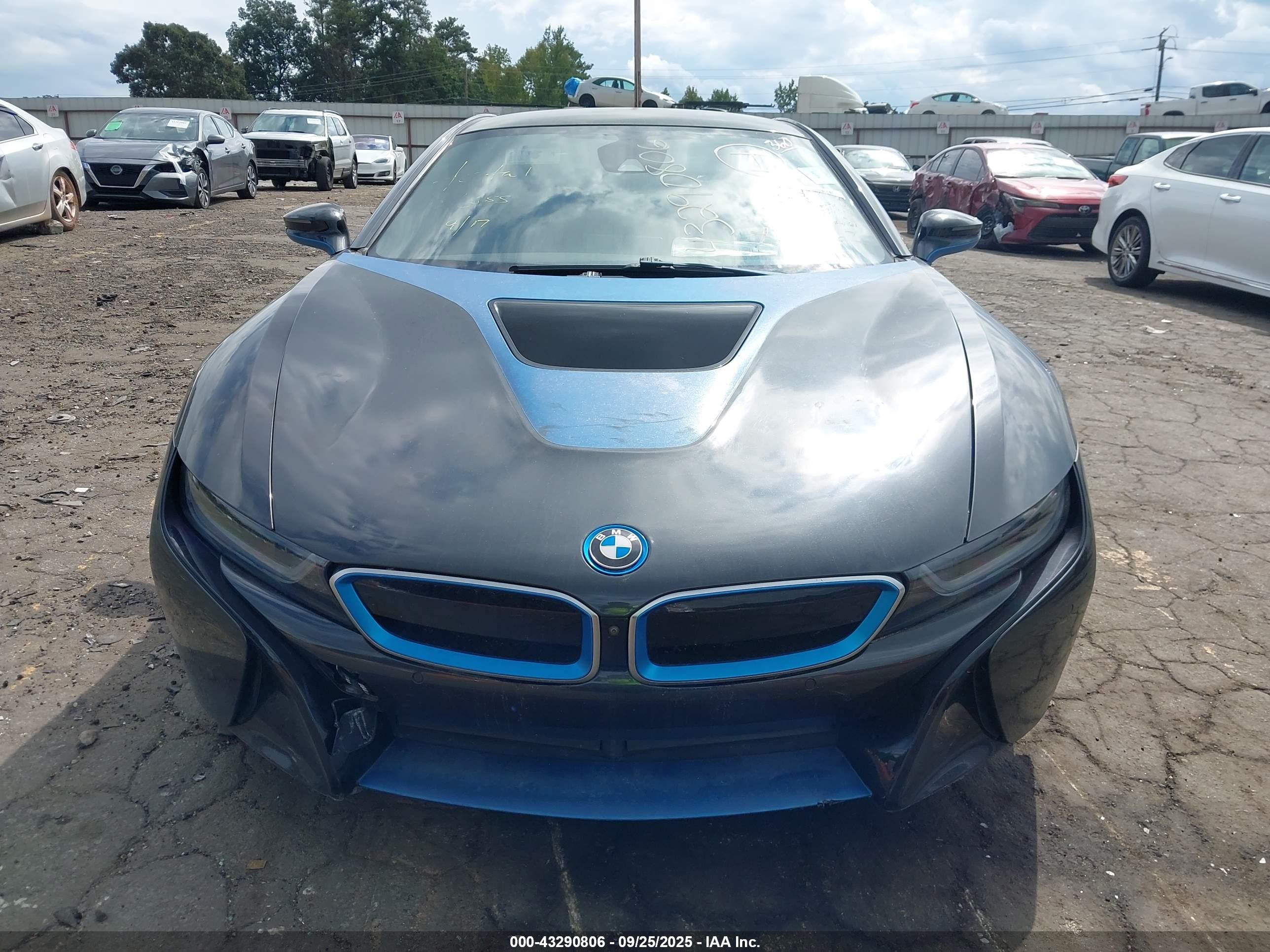 2014 Bmw I8   Black vin: WBY2Z2C52EVX64362