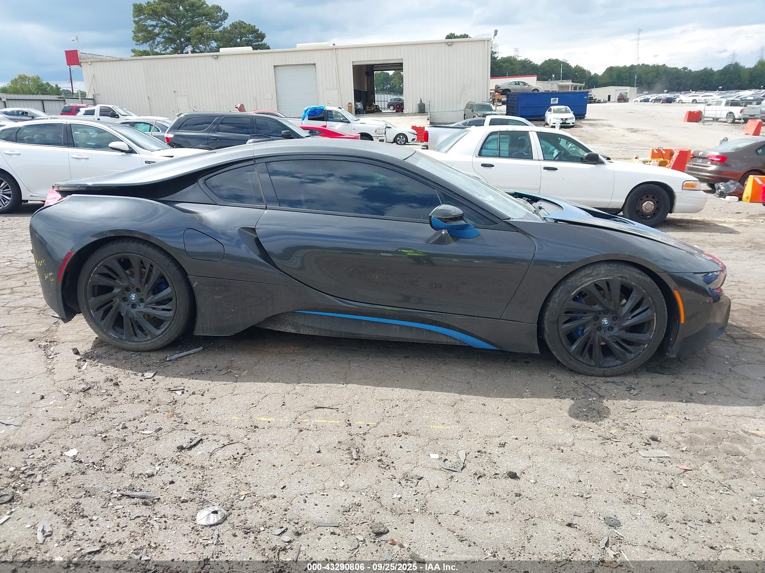 2014 Bmw I8   Black vin: WBY2Z2C52EVX64362