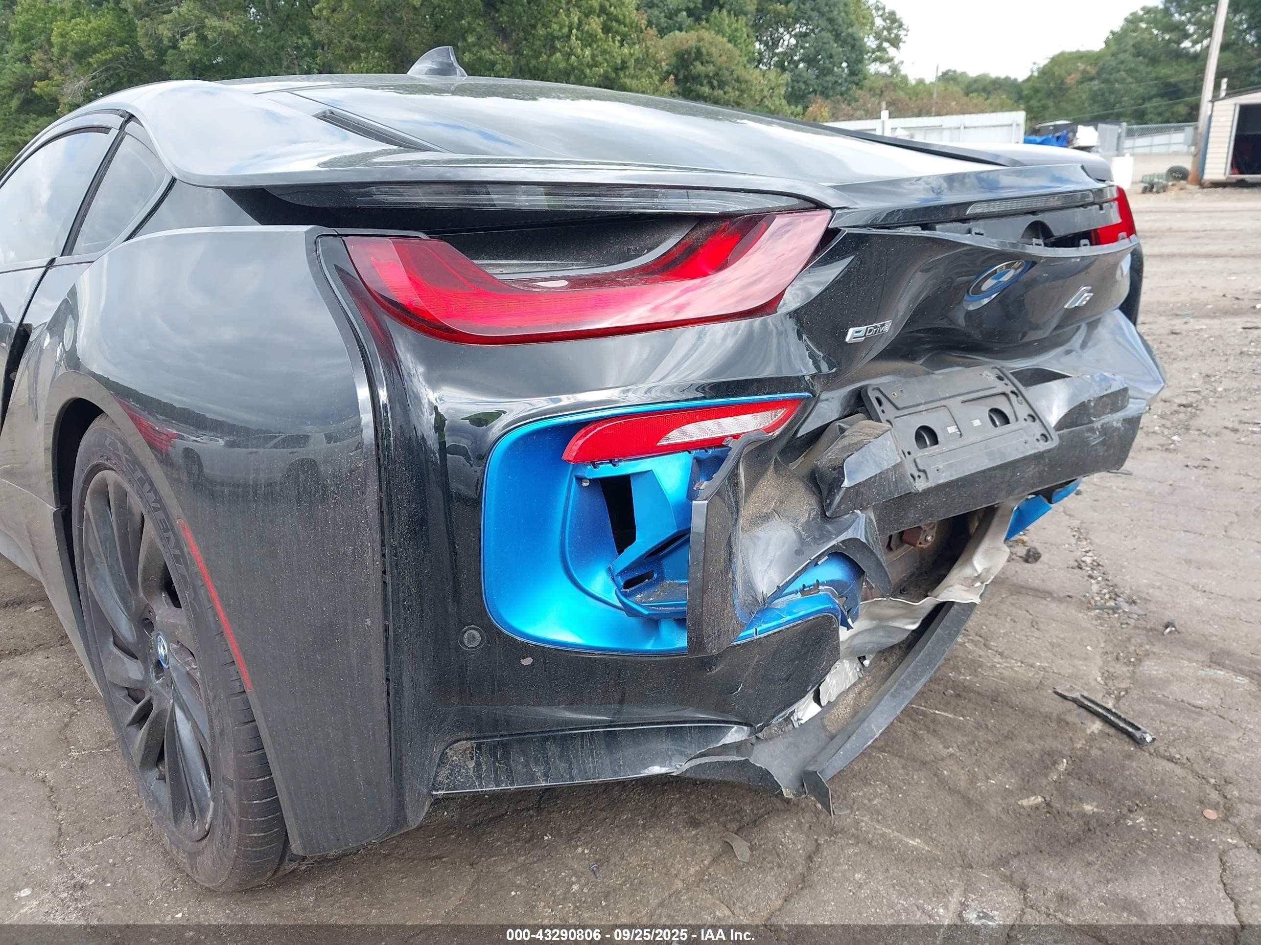 2014 Bmw I8   Black vin: WBY2Z2C52EVX64362
