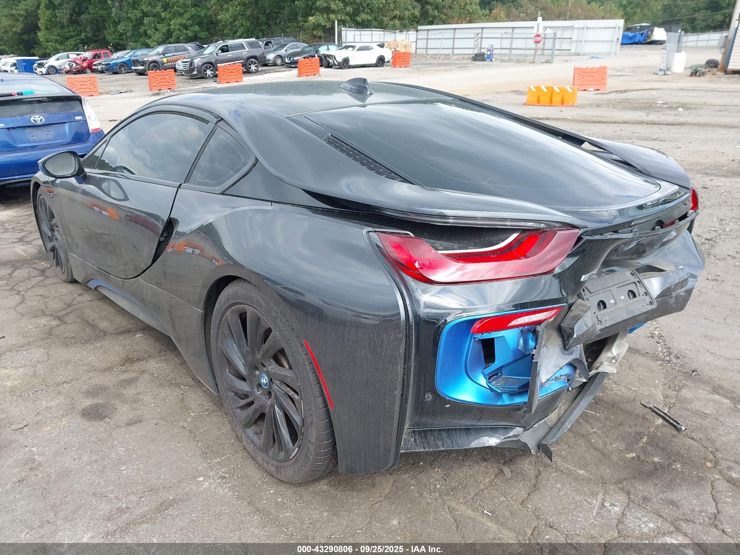 2014 Bmw I8   Black vin: WBY2Z2C52EVX64362