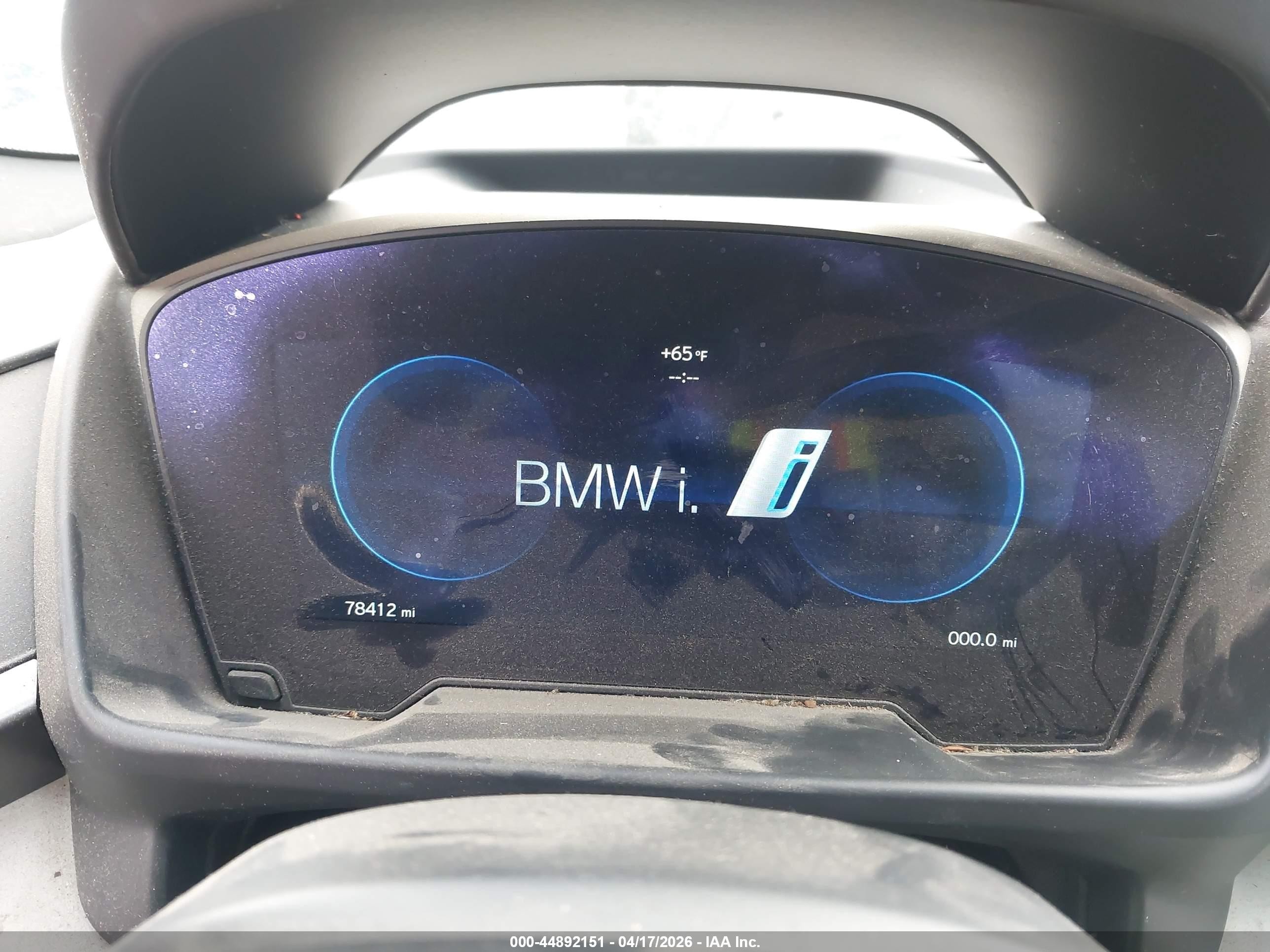 2014 Bmw I8 White vin: WBY2Z2C52EVX64376