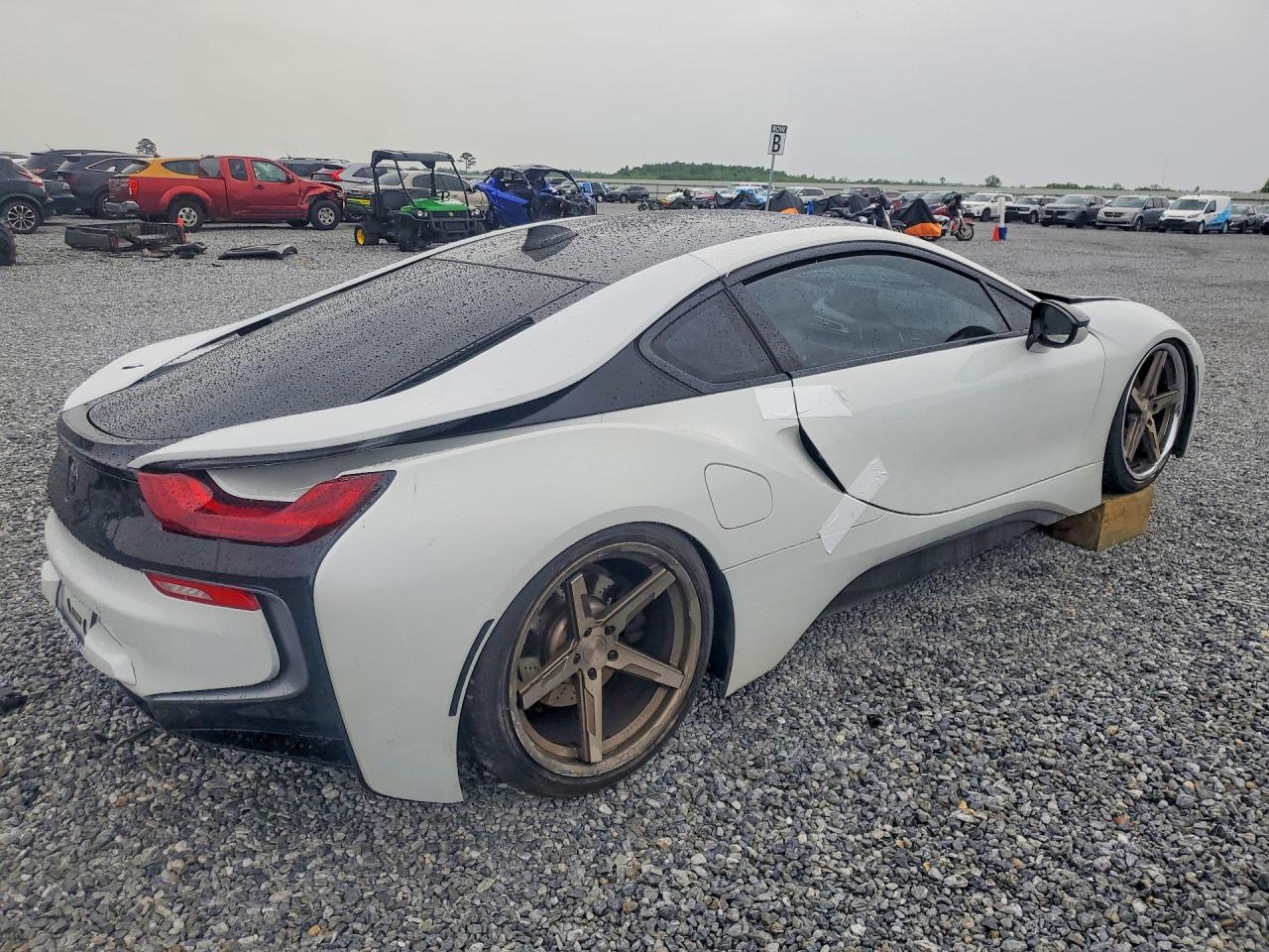 2014 Bmw I8 Двухцветный vin: WBY2Z2C52EVX64555