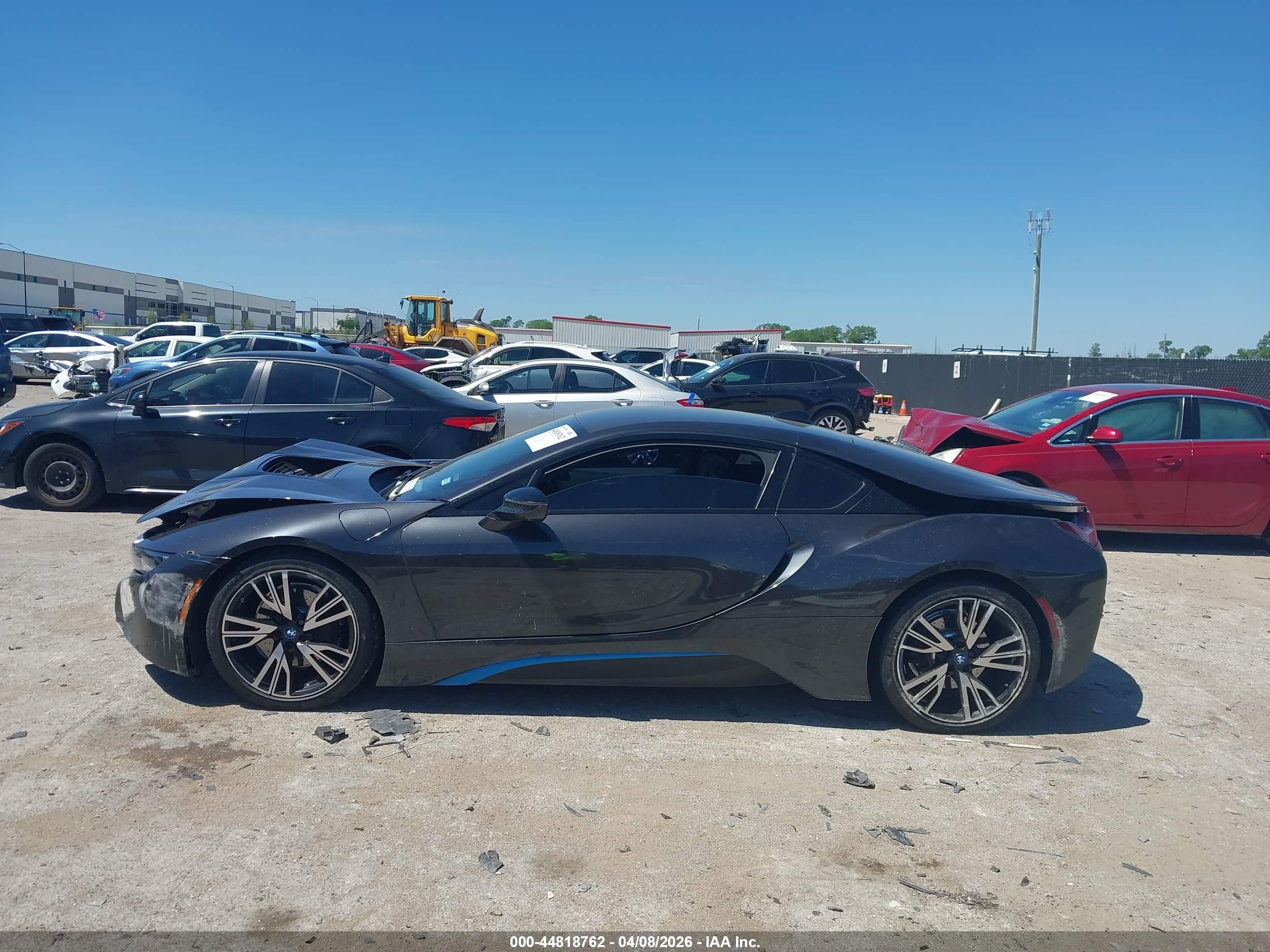 2014 Bmw I8 Black vin: WBY2Z2C52EVX64572