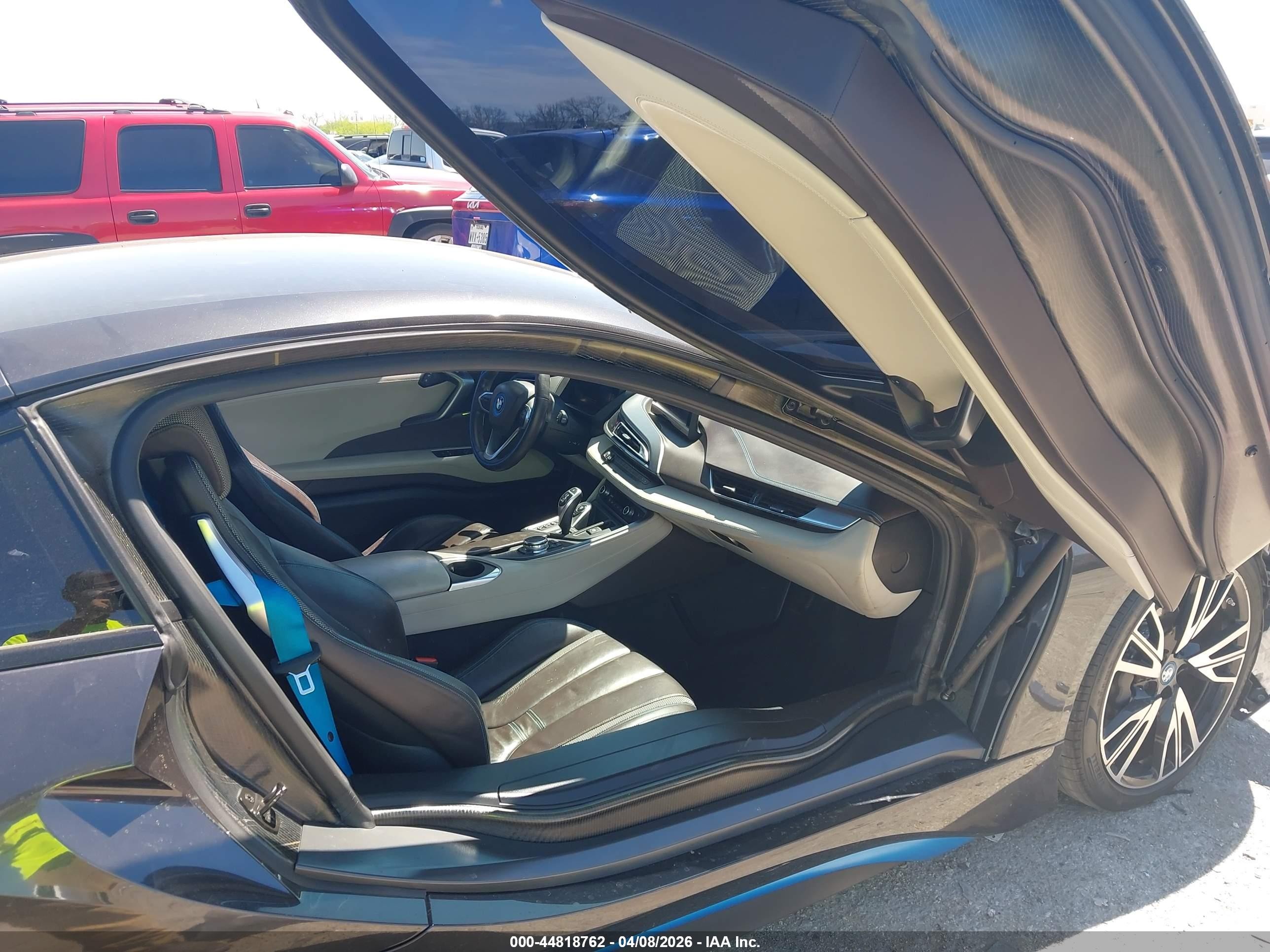 2014 Bmw I8 Black vin: WBY2Z2C52EVX64572