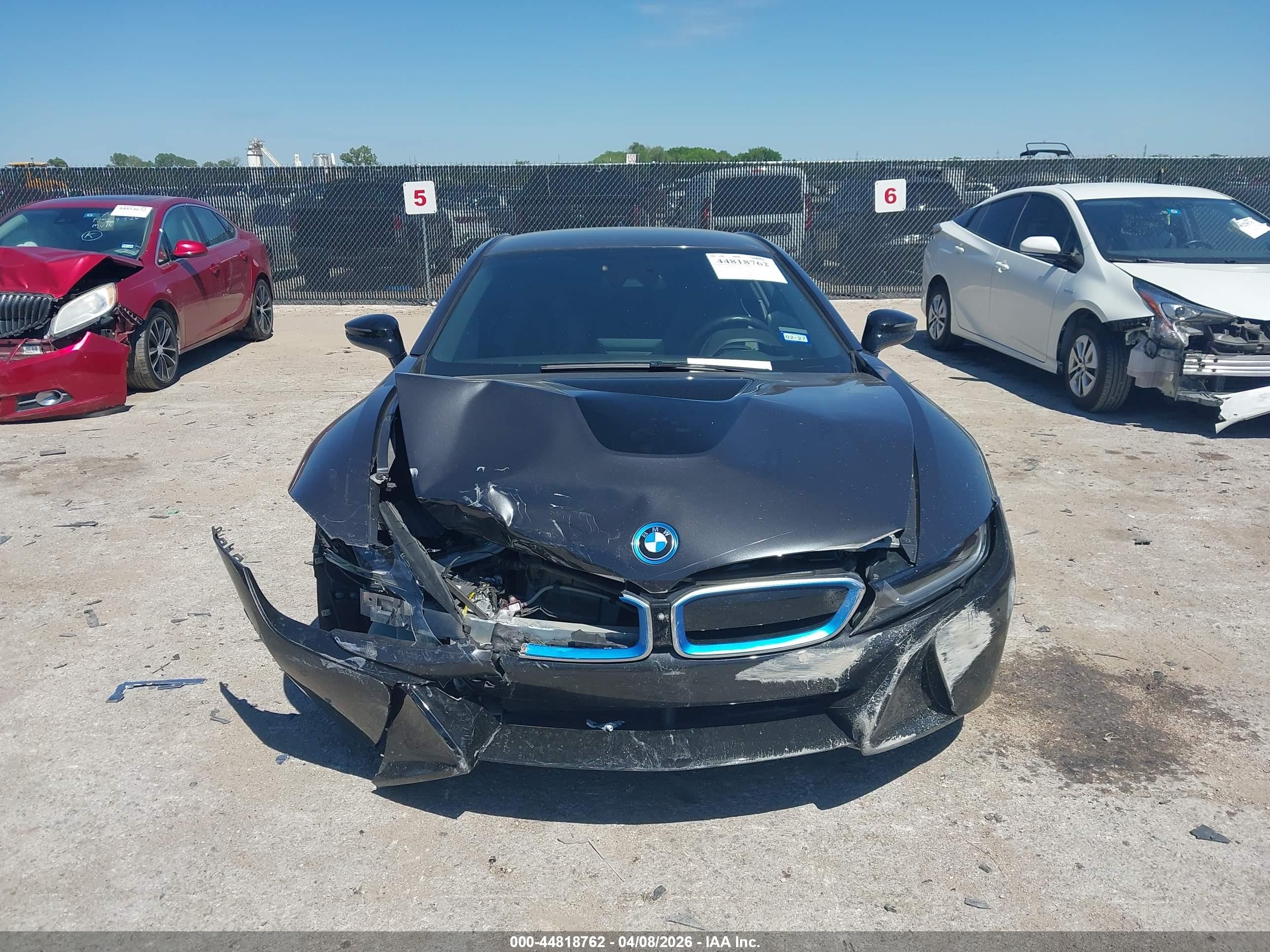 2014 Bmw I8 Black vin: WBY2Z2C52EVX64572