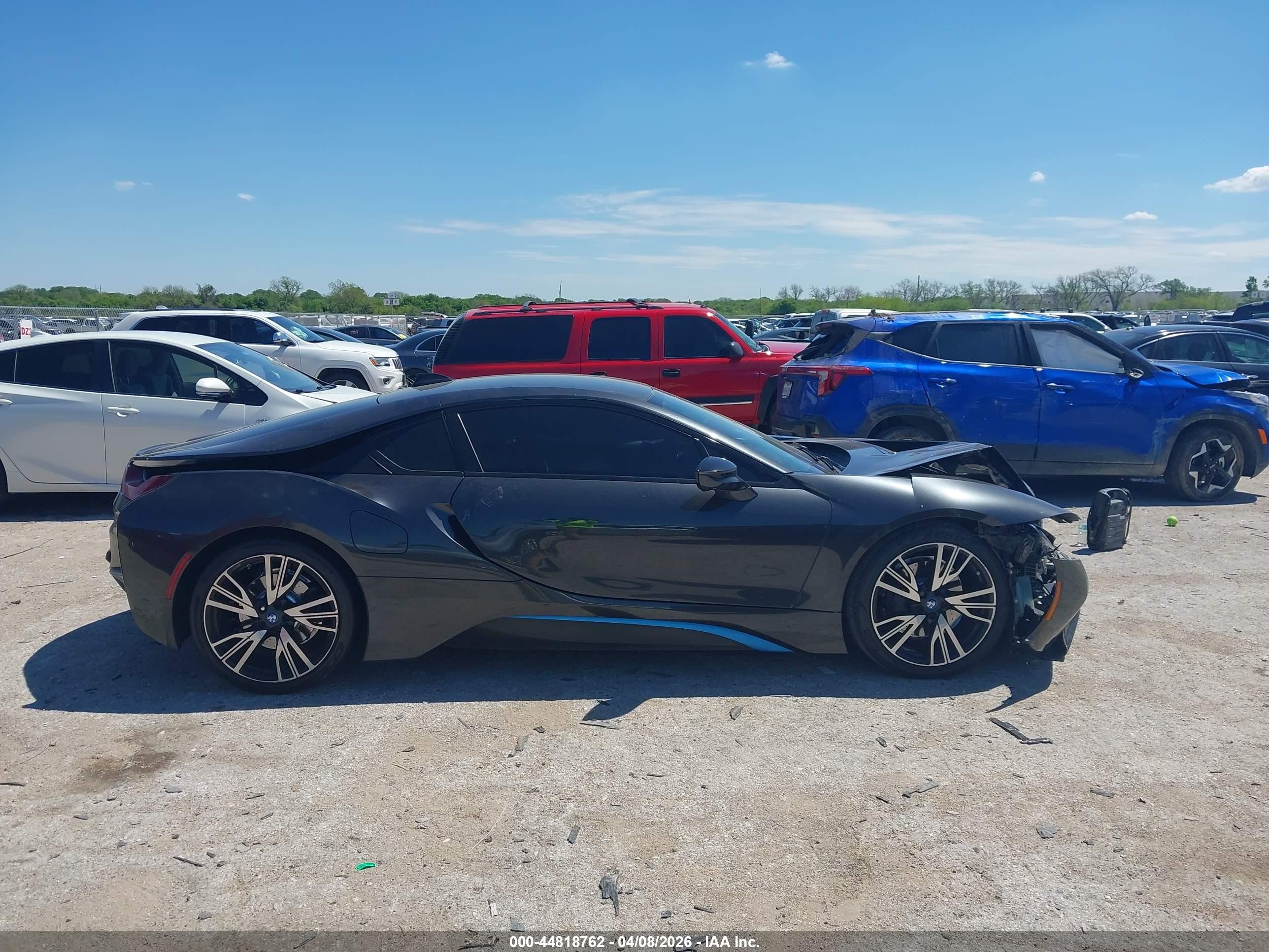 2014 Bmw I8 Black vin: WBY2Z2C52EVX64572