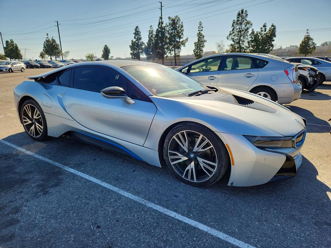 2015 Bmw Motorrad I8 Серебряный vin: WBY2Z2C52FV392023