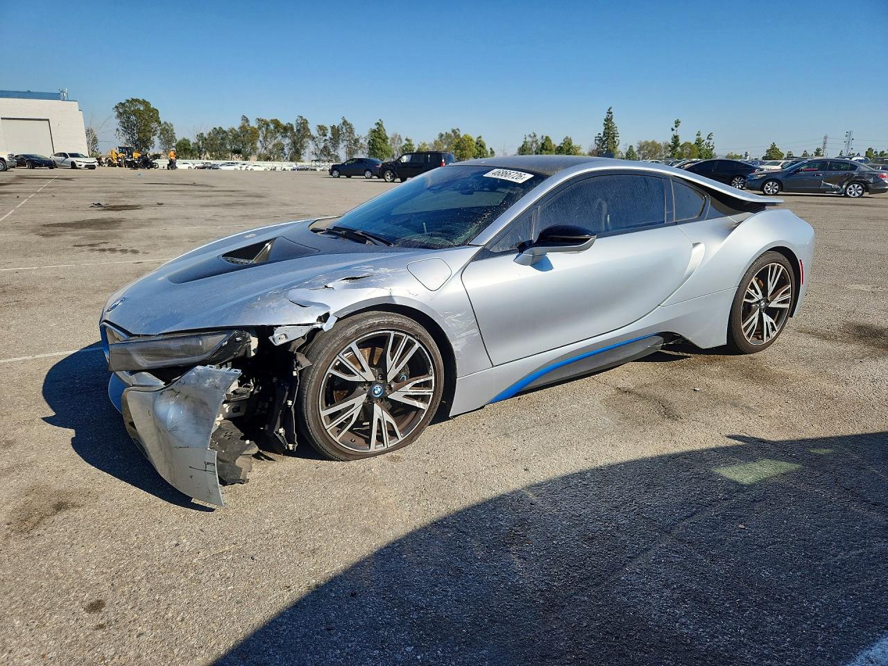 2015 Bmw Motorrad I8 Серебряный vin: WBY2Z2C52FV392023